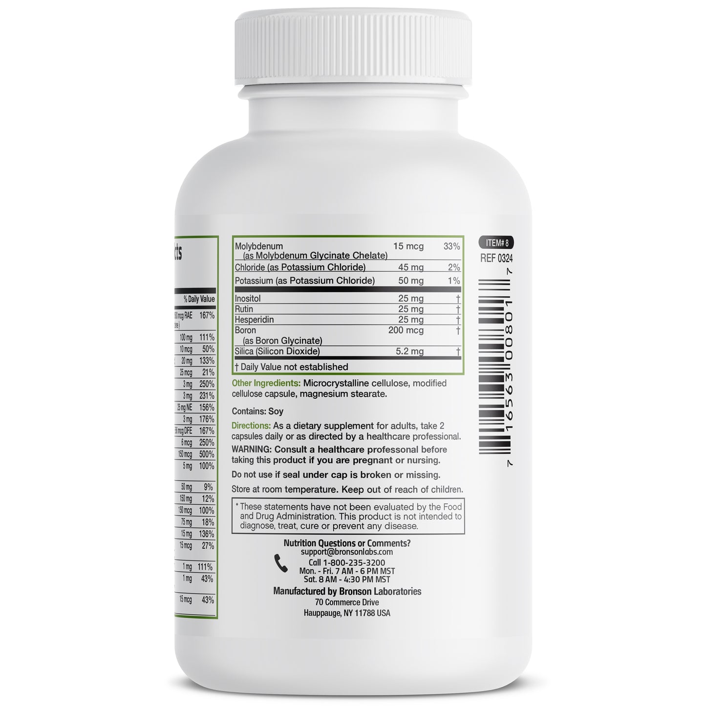 Mature Formula Multivitamin without Iron for Adults Over 50, 120 Capsules