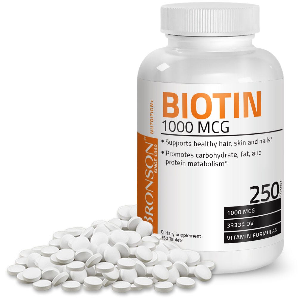 Biotin - 1,000 mcg
