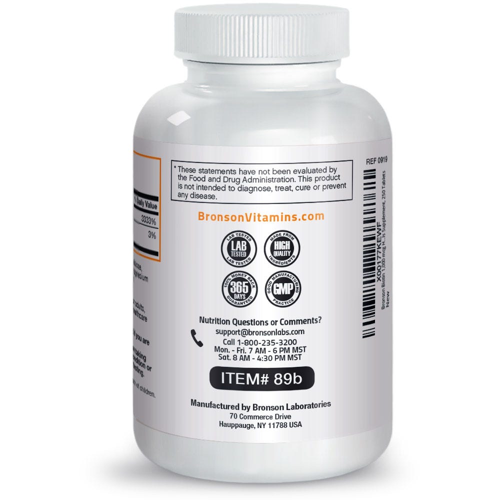 Biotin - 1,000 mcg