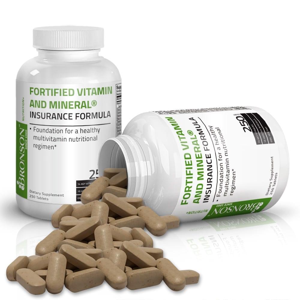 Fortified Vitamin & Mineral Insurance Formula® Once Daily.
