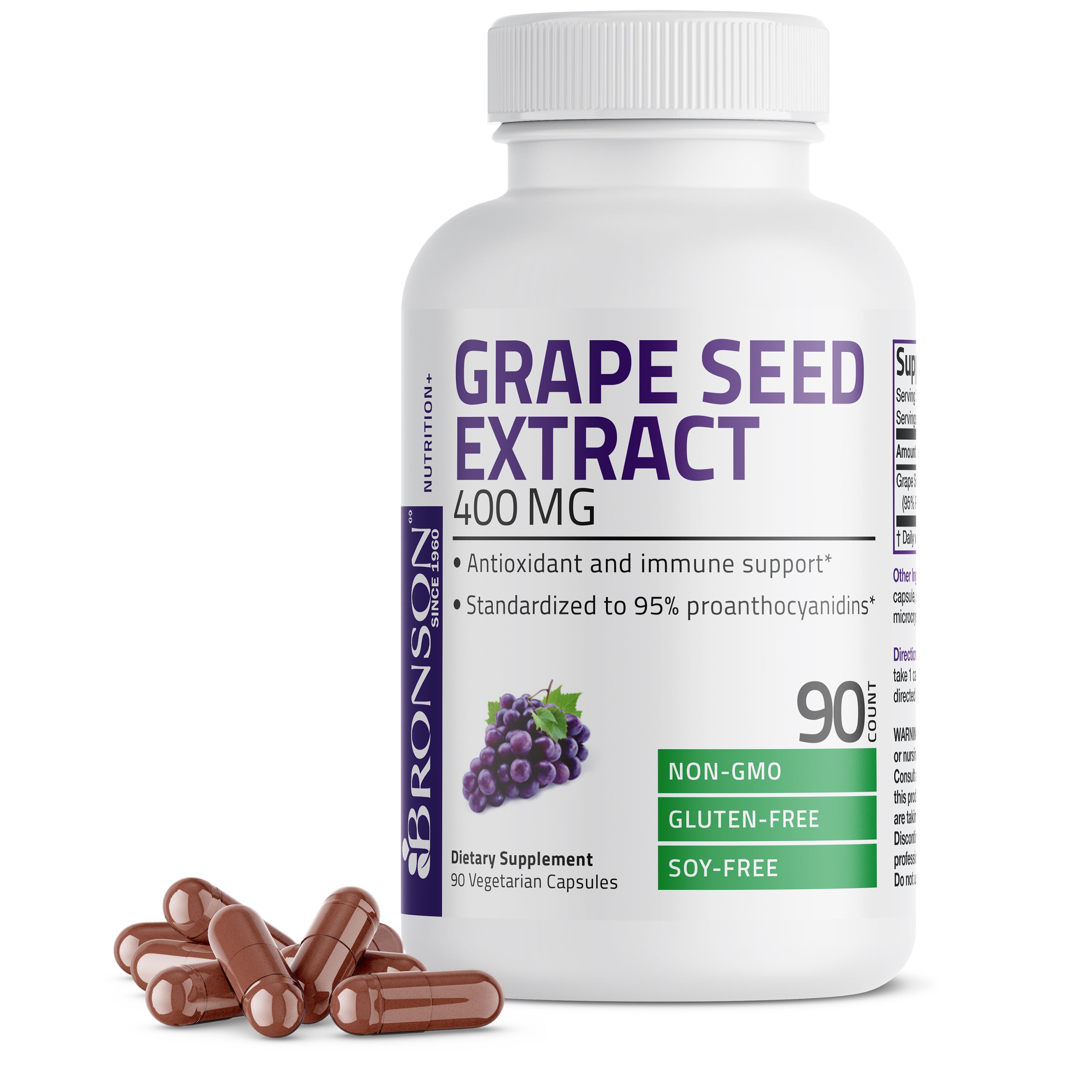 Grape Seed Extract Non-GMO - 400 mg