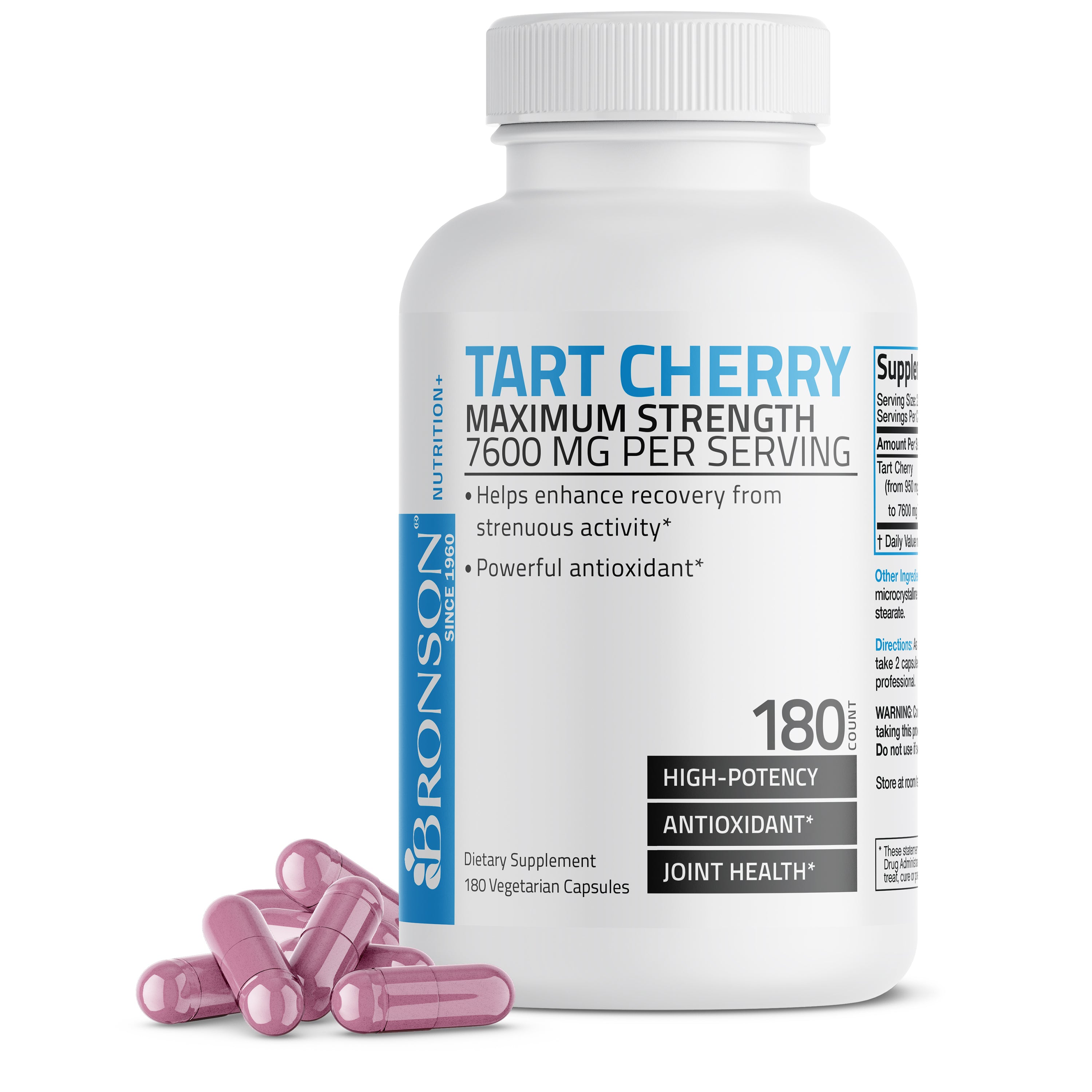 Tart Cherry Extract Maximum Strength - 7,600 MG