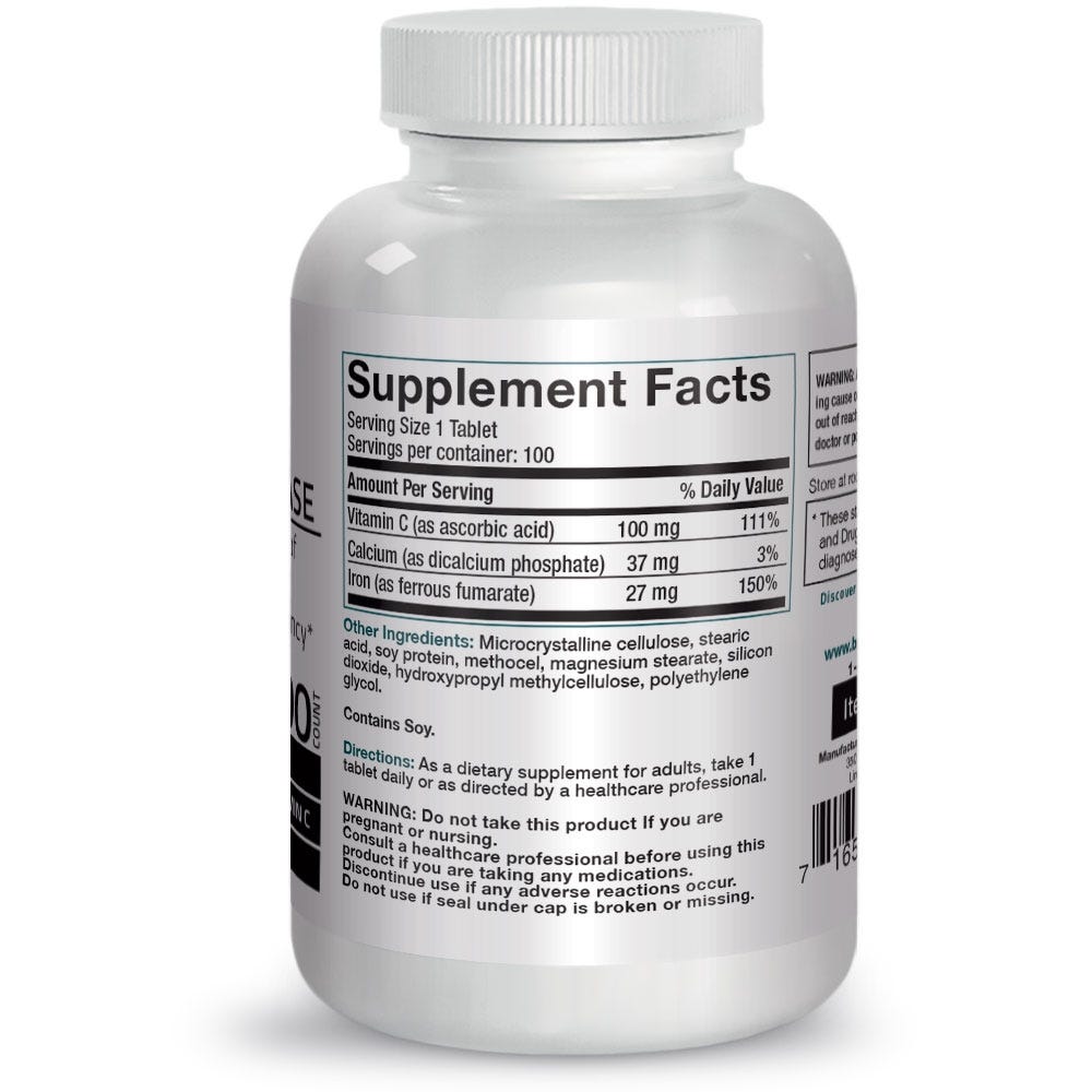 Iron with Vitamin C Sustained Release