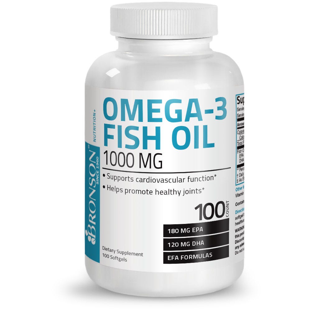 Omega-3 Fish Oil EPA DHA - 1,000 mg
