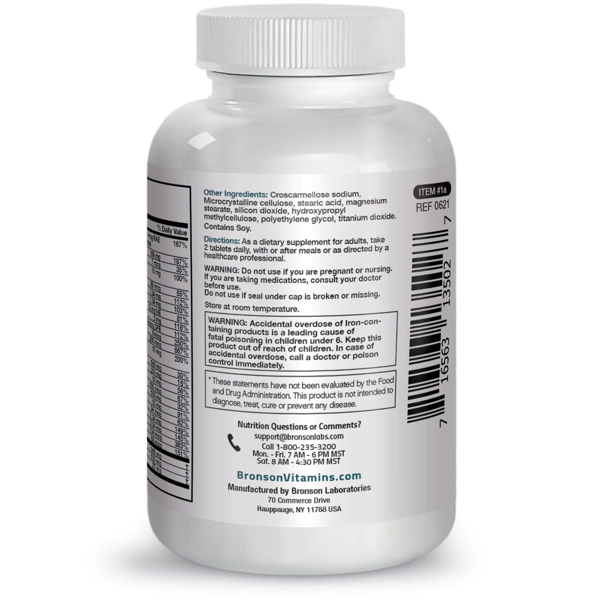Vitamin & Mineral Insurance Formula - 100 Tablets