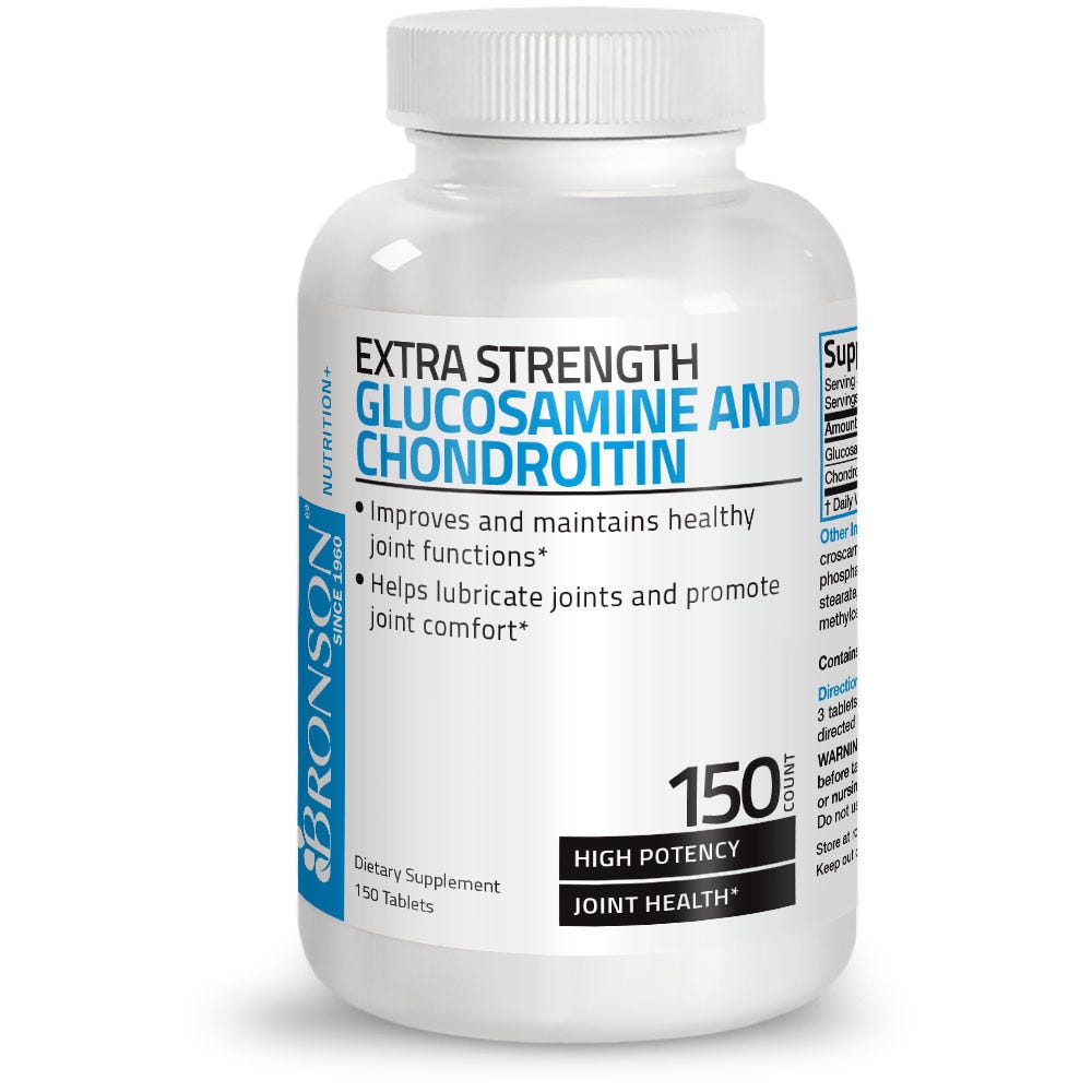 Glucosamine and Chondroitin Extra Strength and High Potency