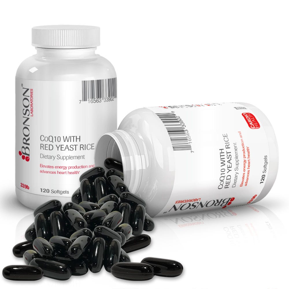 CoQ10 with Red Yeast Rice - 120 Softgels