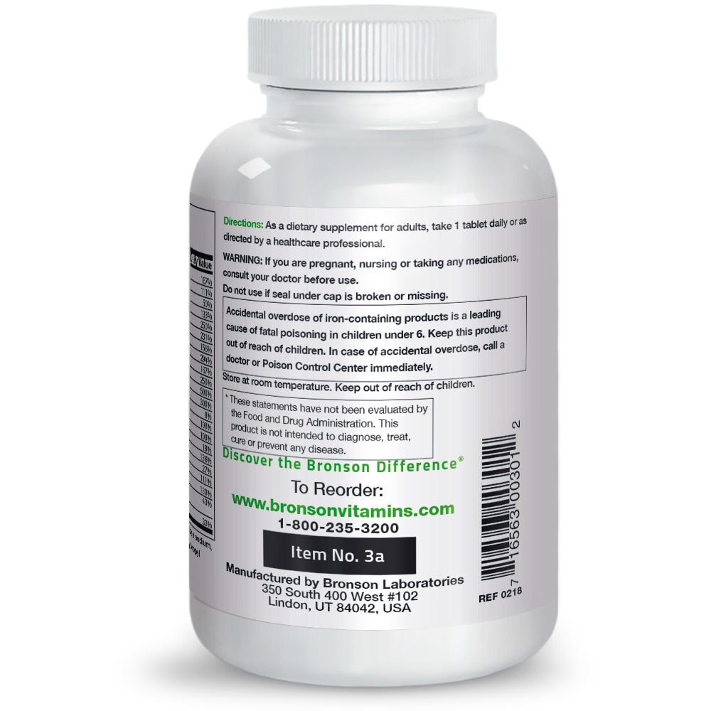 Once Daily Vitamin & Mineral Multivitamin Formula