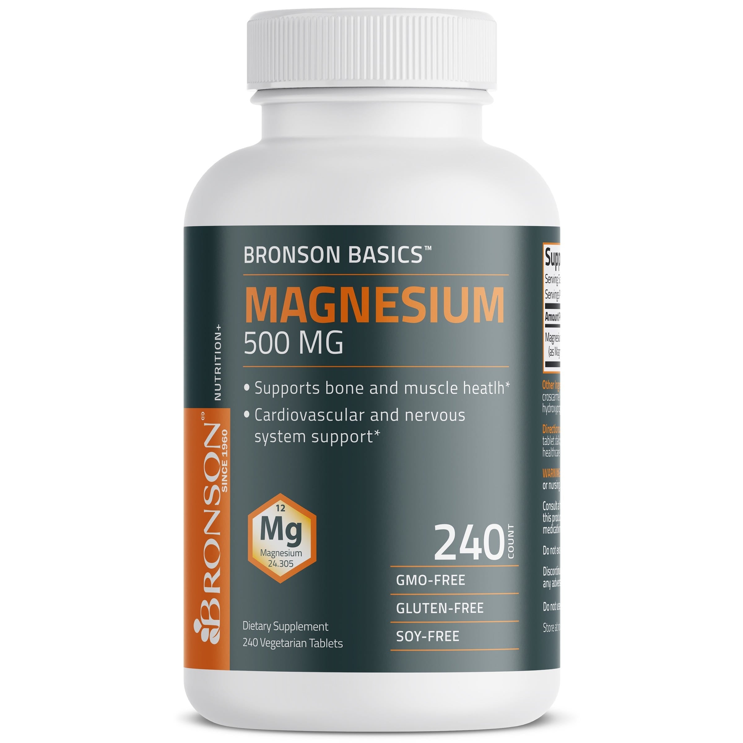 Magnesium 500 MG view 2 of 6