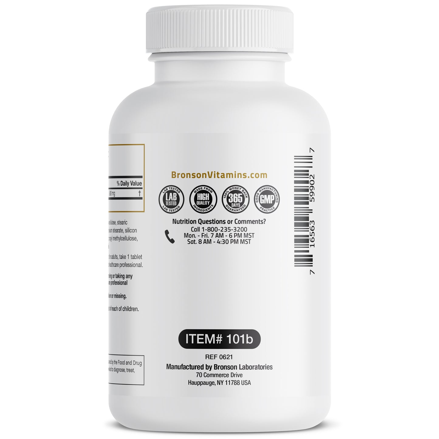 L-Lysine - 500 mg - 250 Tablets