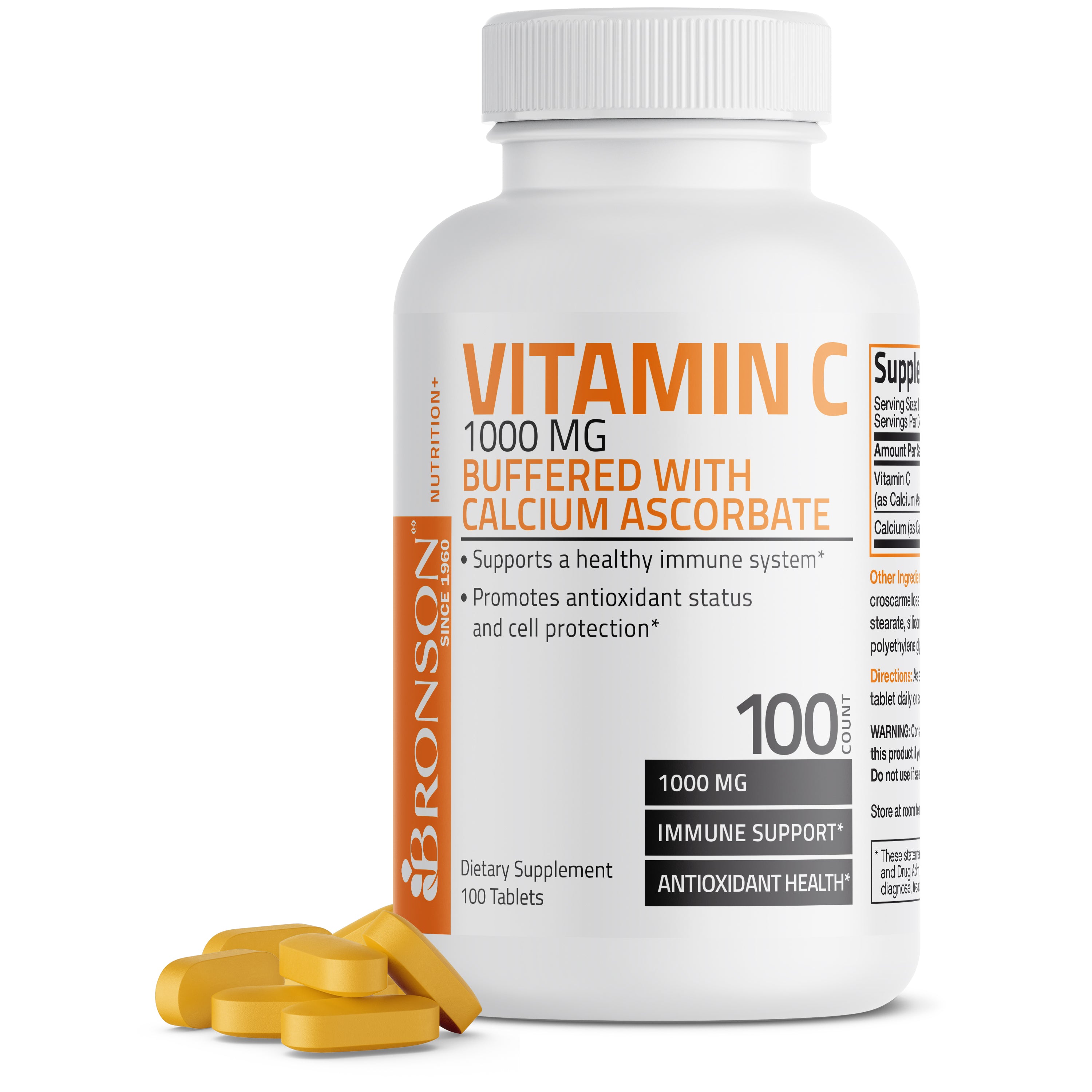 Buffered Vitamin C Calcium Ascorbate - 1,000 mg view 1 of 6