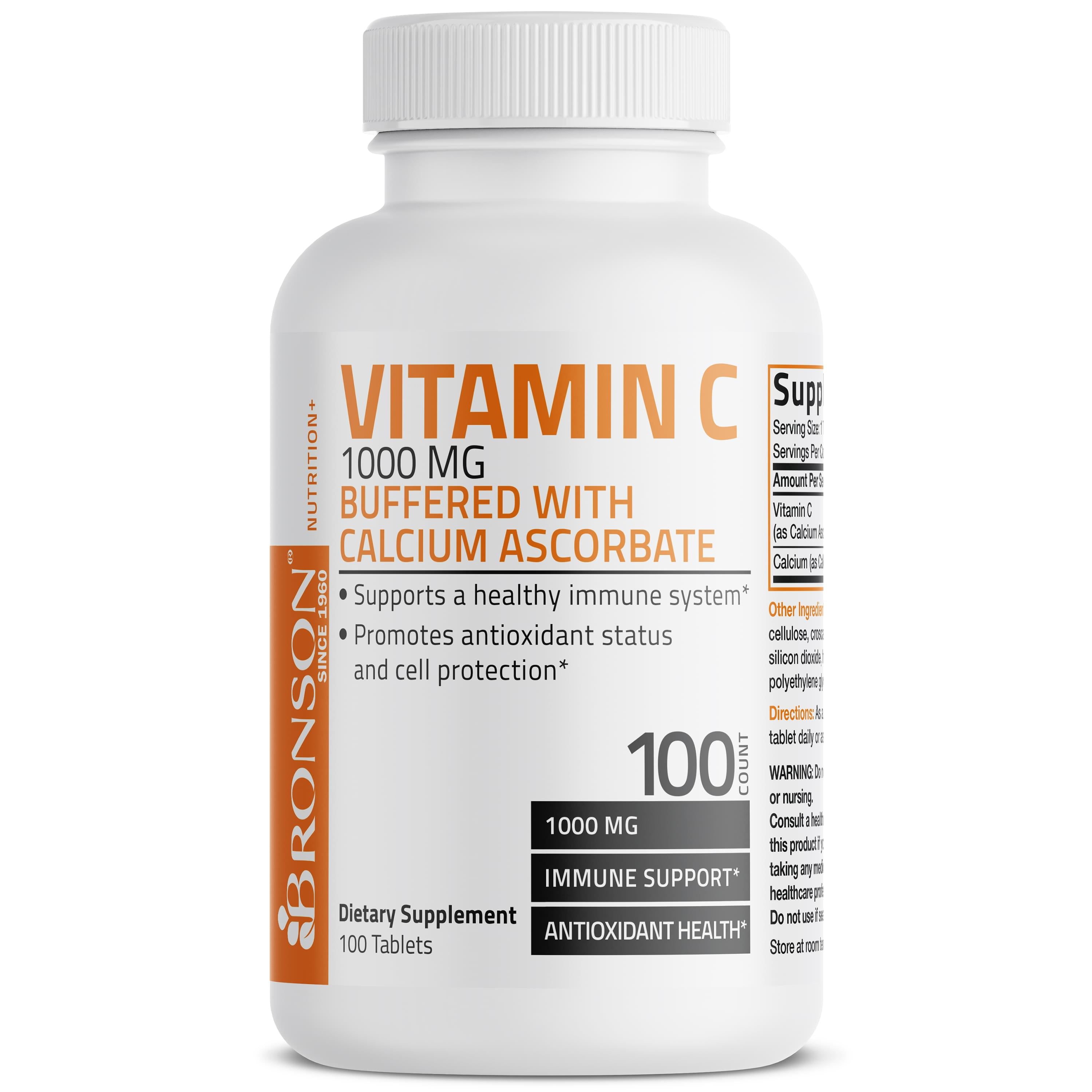 Buffered Vitamin C Calcium Ascorbate - 1,000 mg