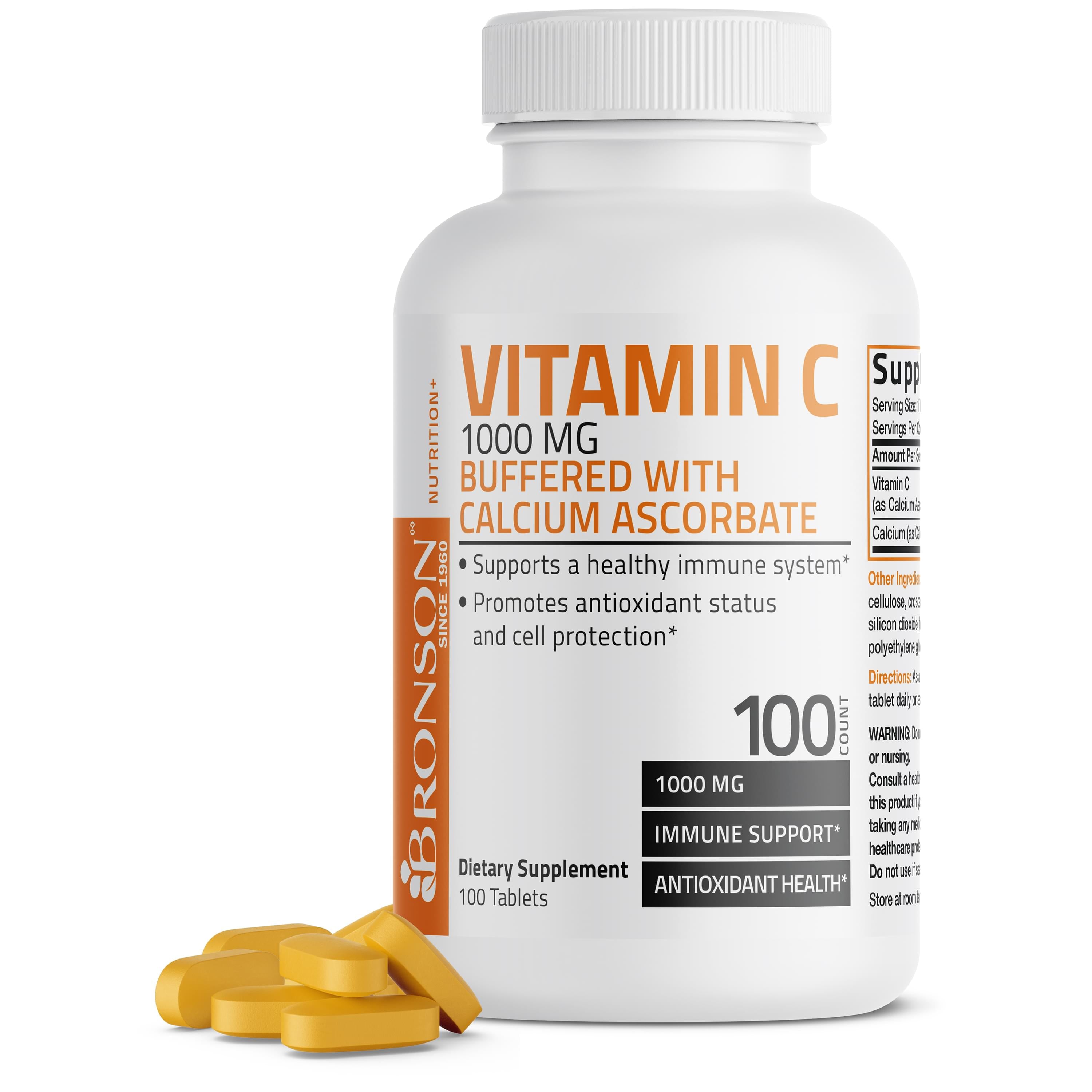 Buffered Vitamin C Calcium Ascorbate - 1,000 mg
