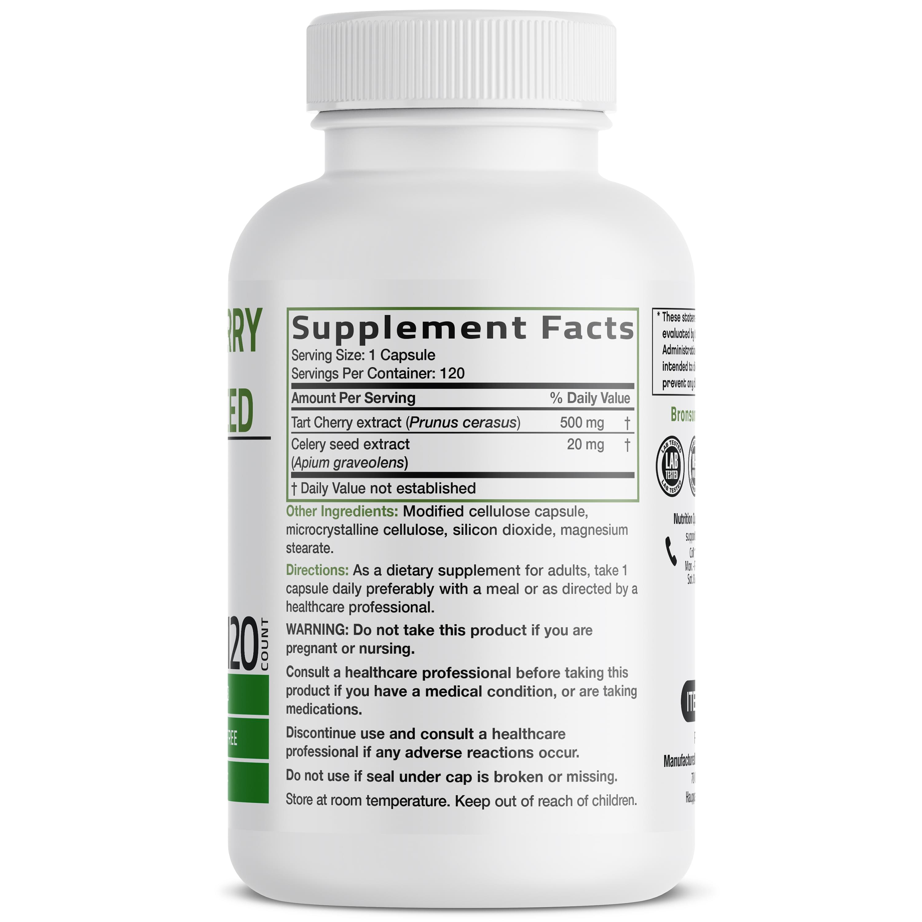 Tart Cherry Extract Plus Celery Seed