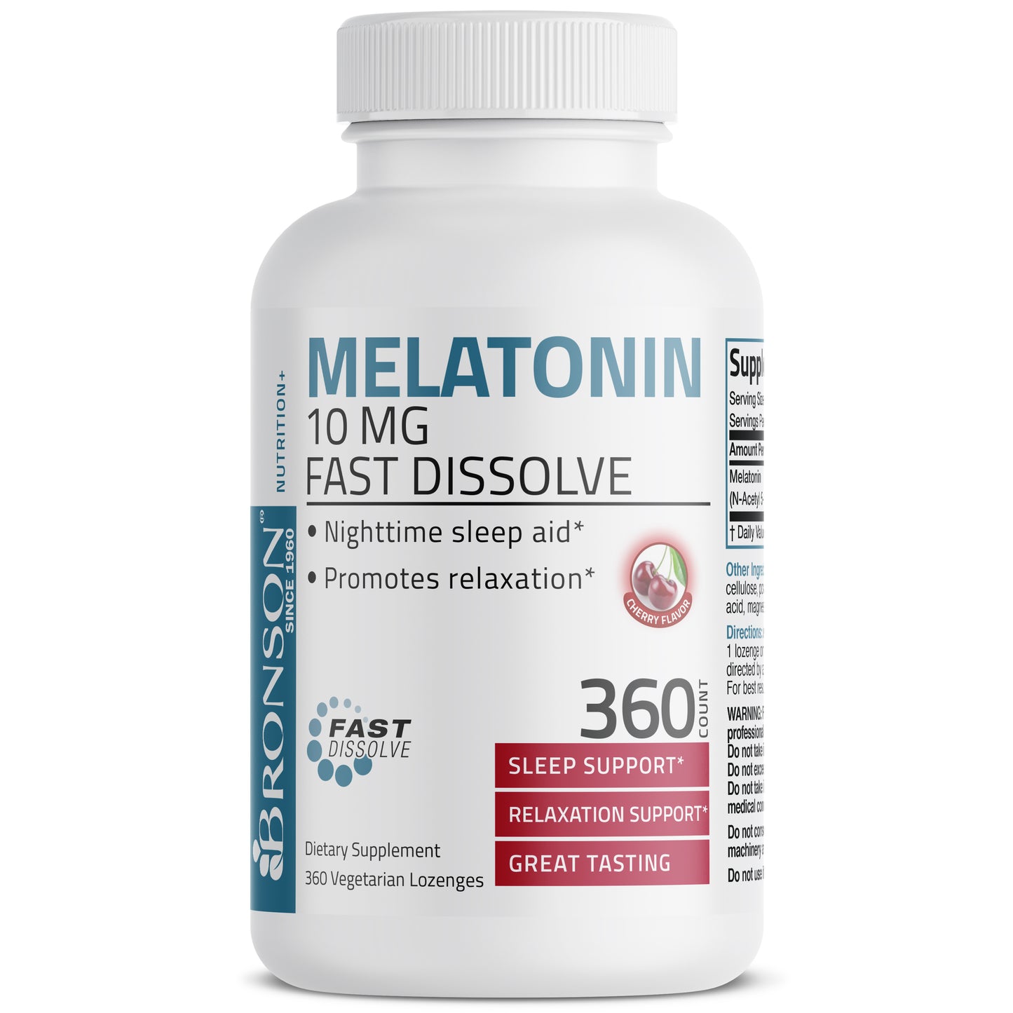 Melatonin Fast Dissolve - Cherry - 10 mg