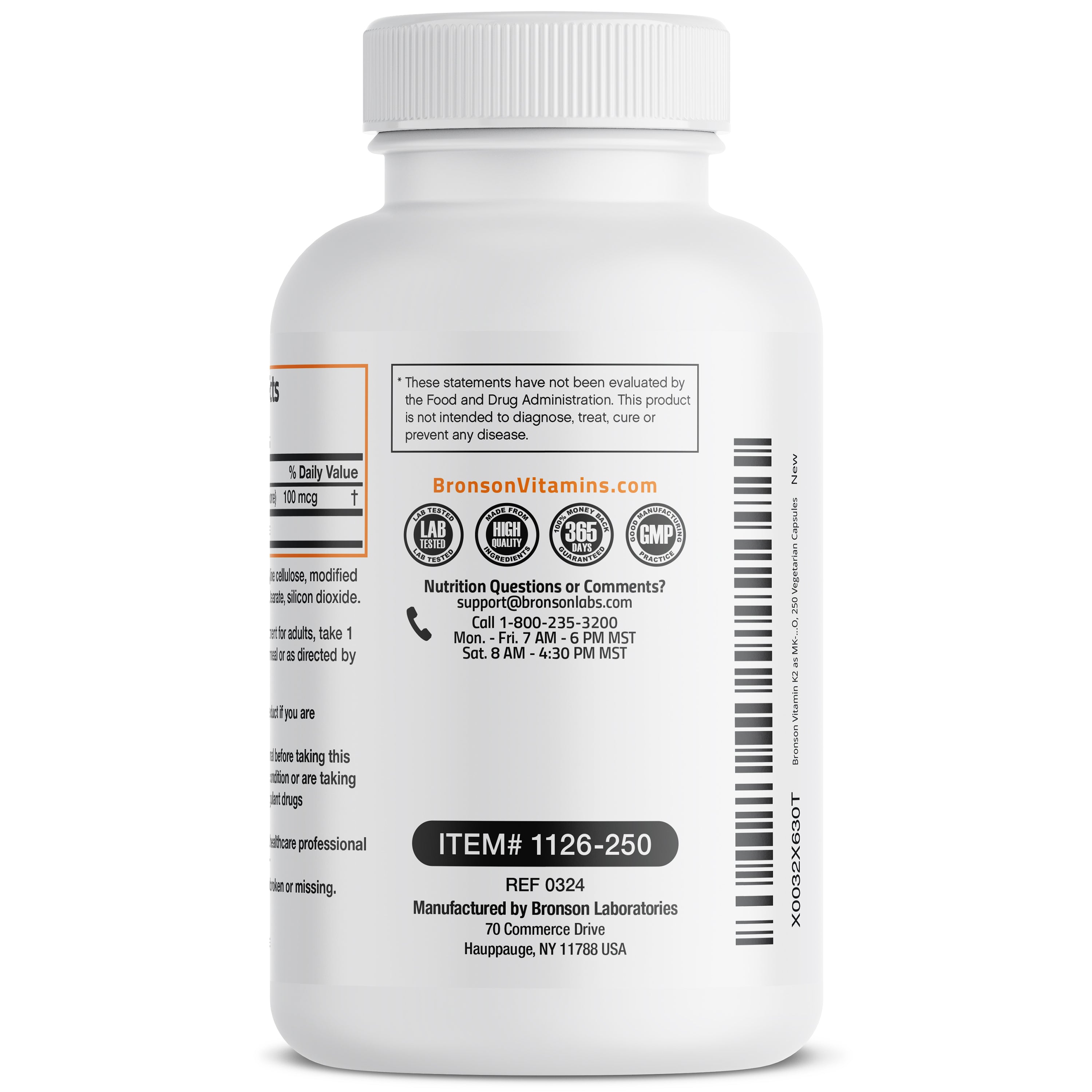 Vitamin K2 MK-7 - 100 mcg