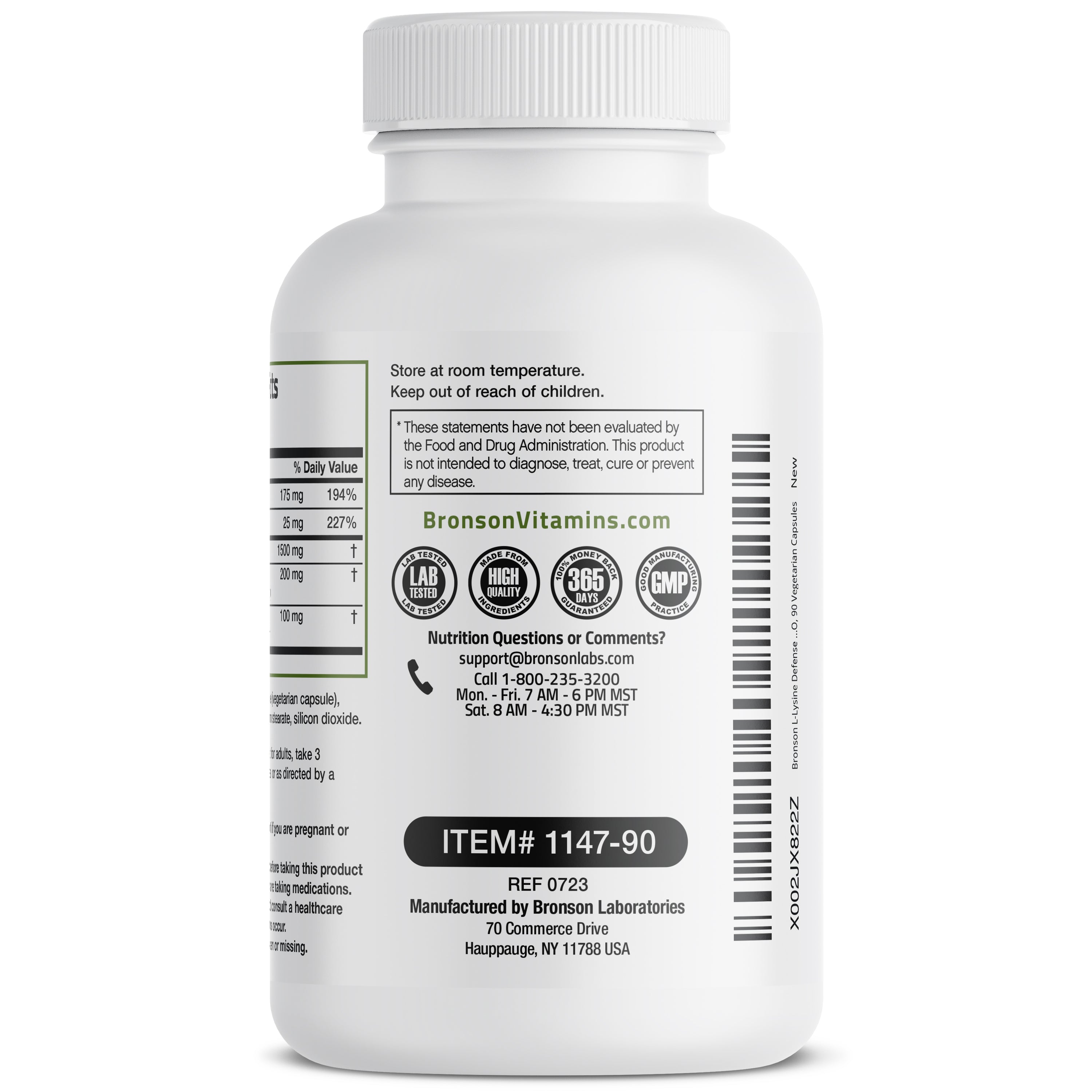 L-Lysine Defense Complex - 1500 mg view 11 of 5