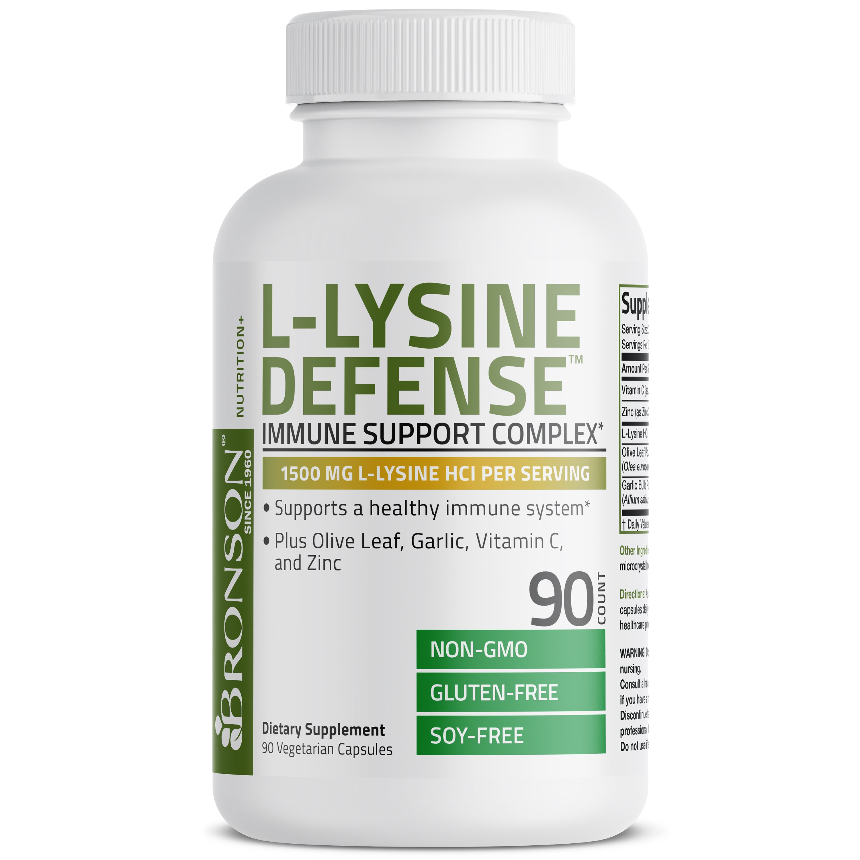 L-Lysine Defense Complex - 1500 mg view 9 of 5