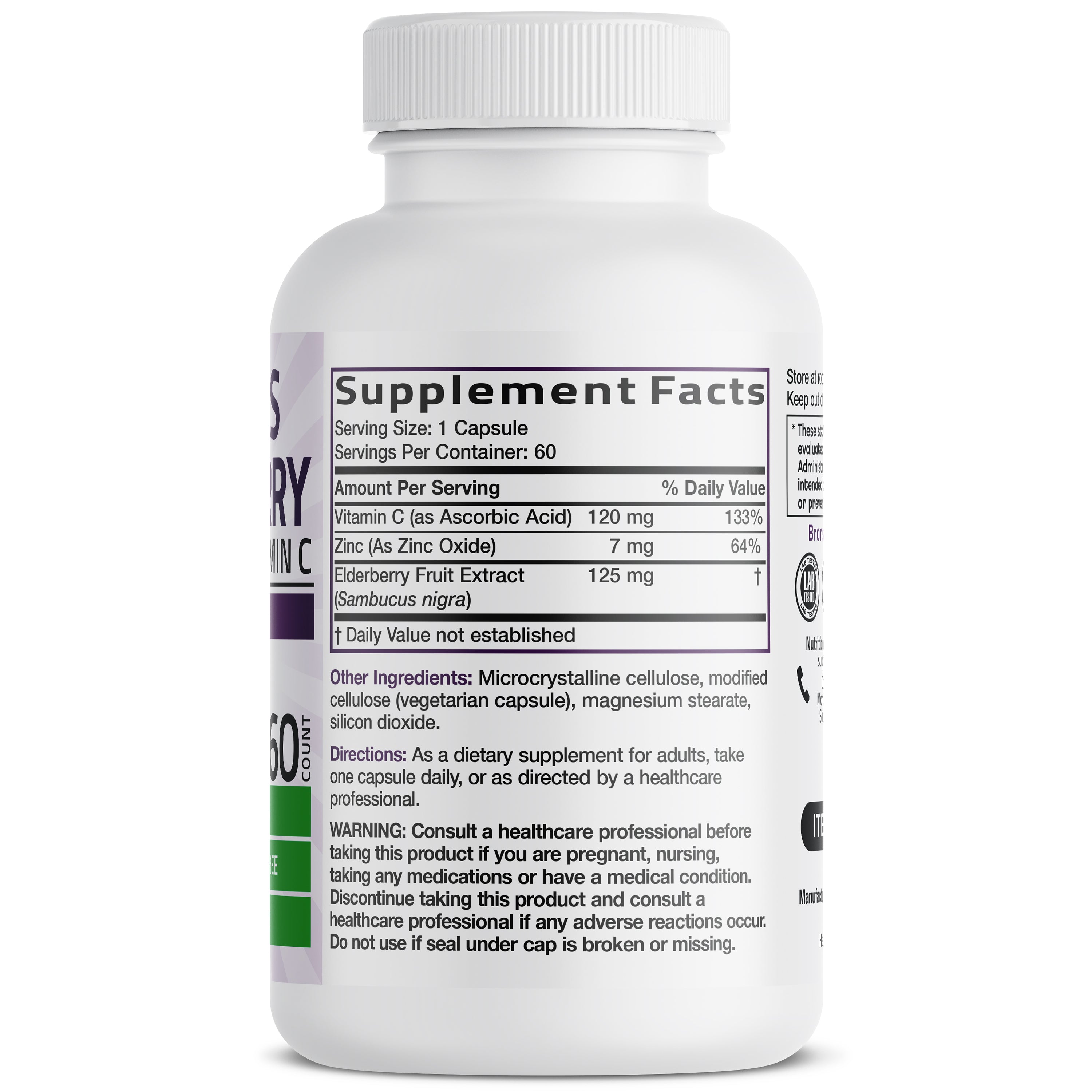 Sambucus Elderberry with Zinc & Vitamin C