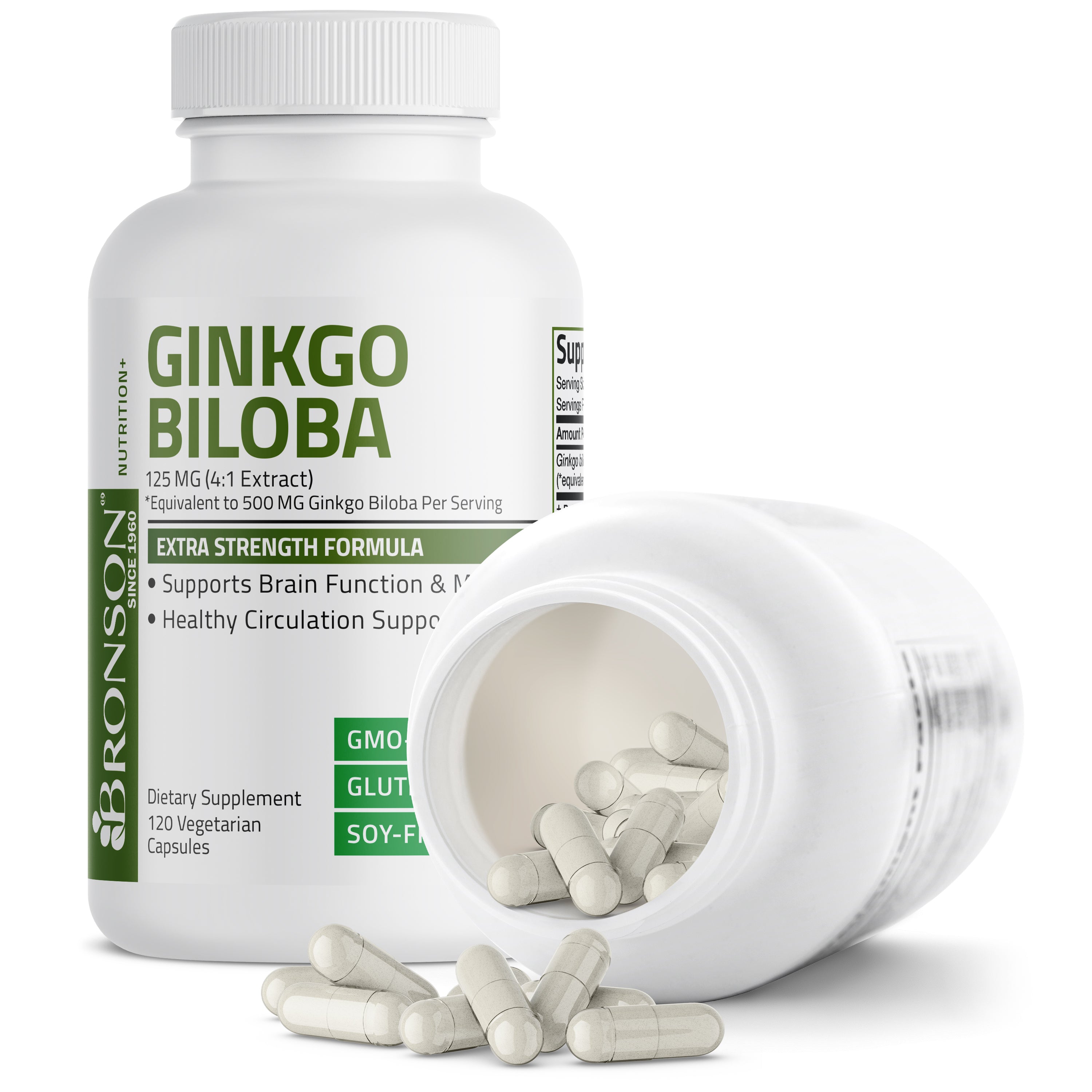 Ginkgo Biloba - 500 mg view 4 of 6