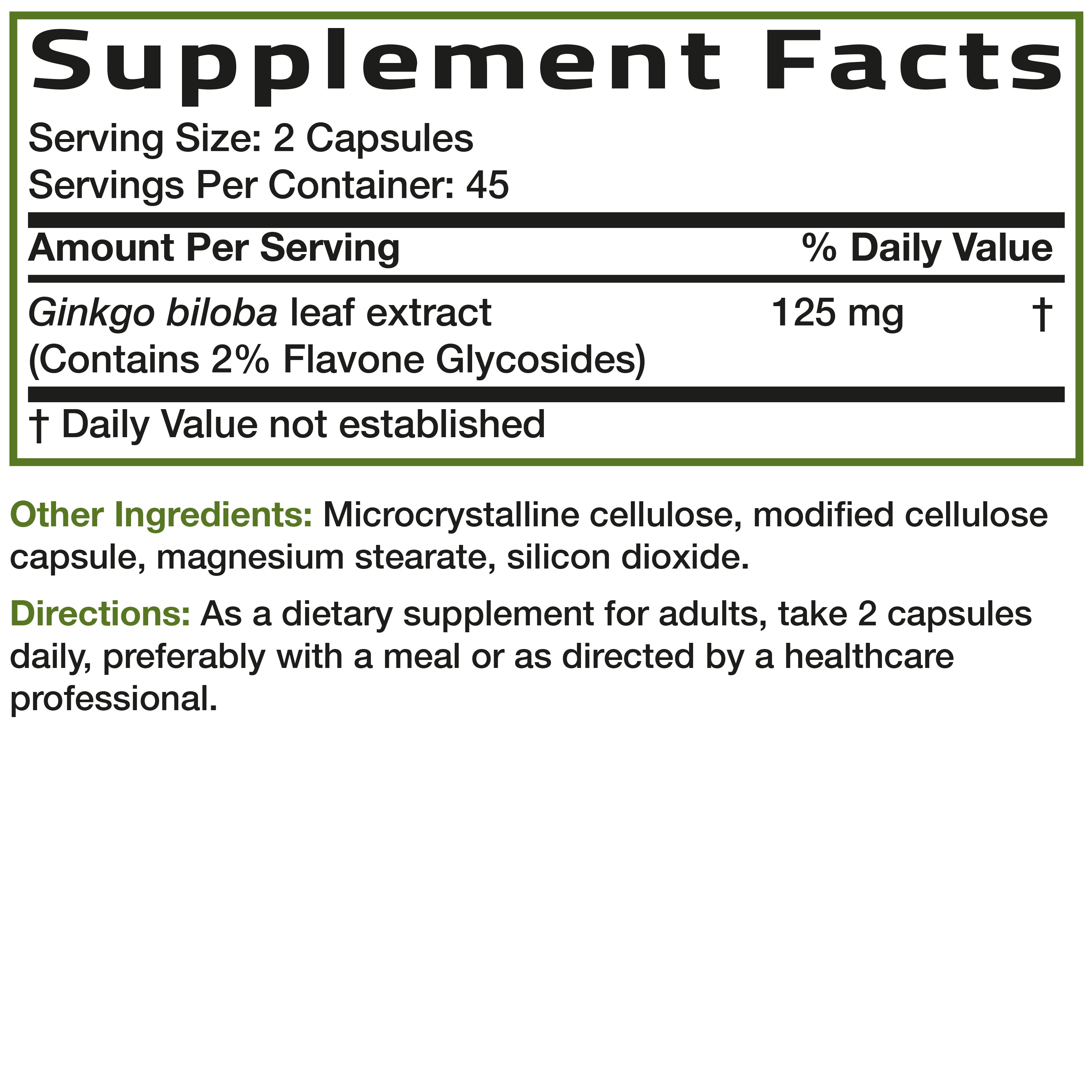 Ginkgo Biloba
