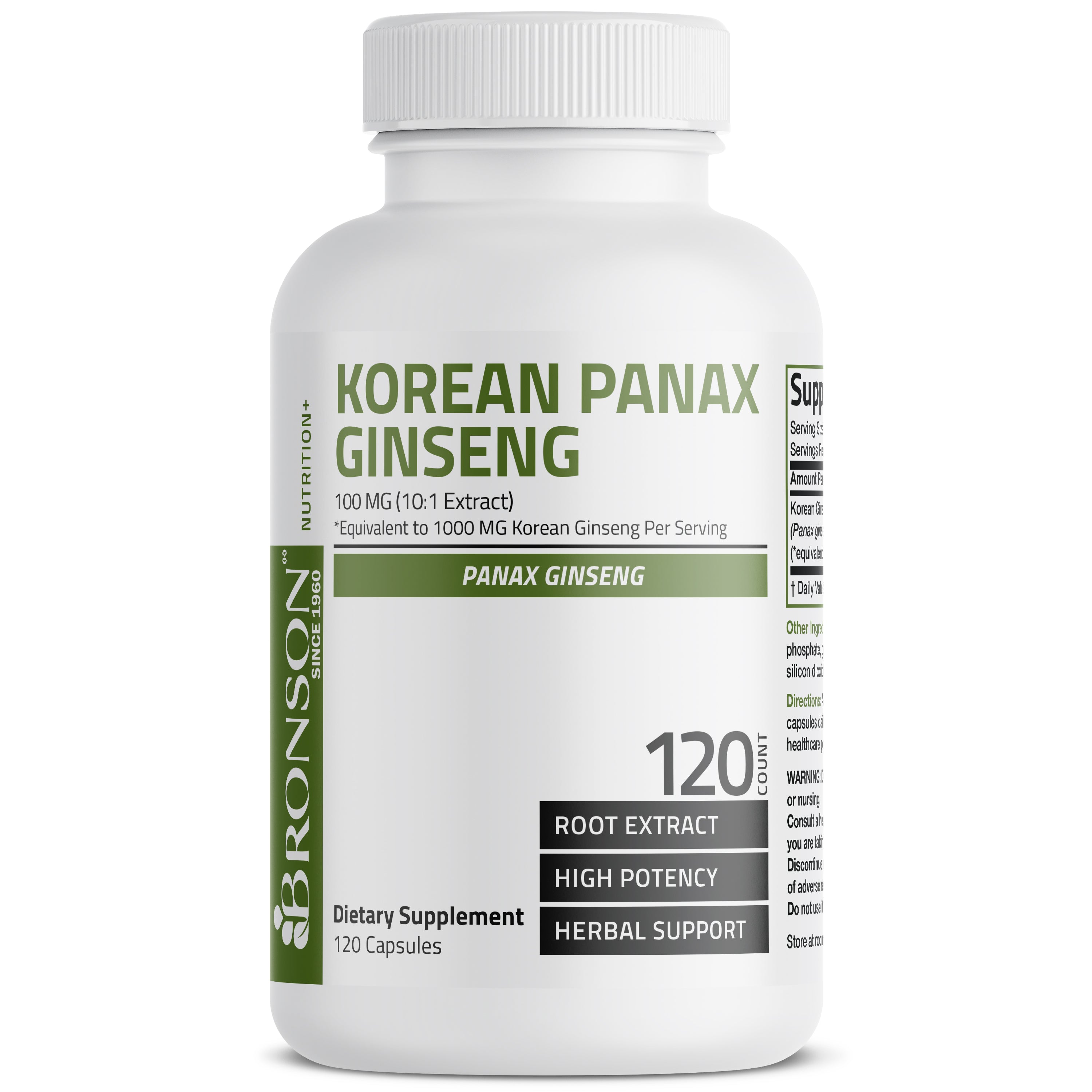 Korean Panax Ginseng - 1,000 mg view 11 of 15