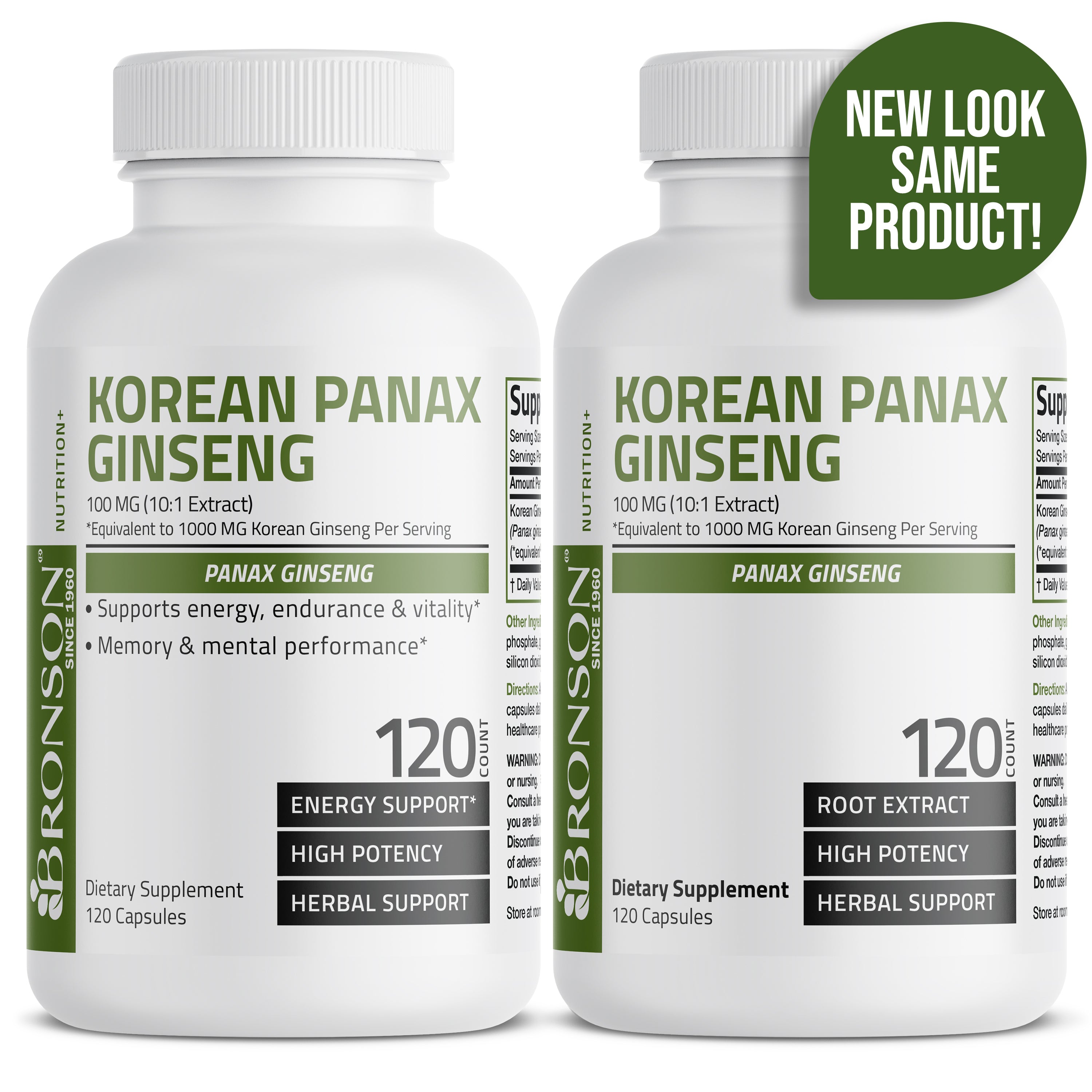 Korean Panax Ginseng - 1,000 mg view 14 of 15