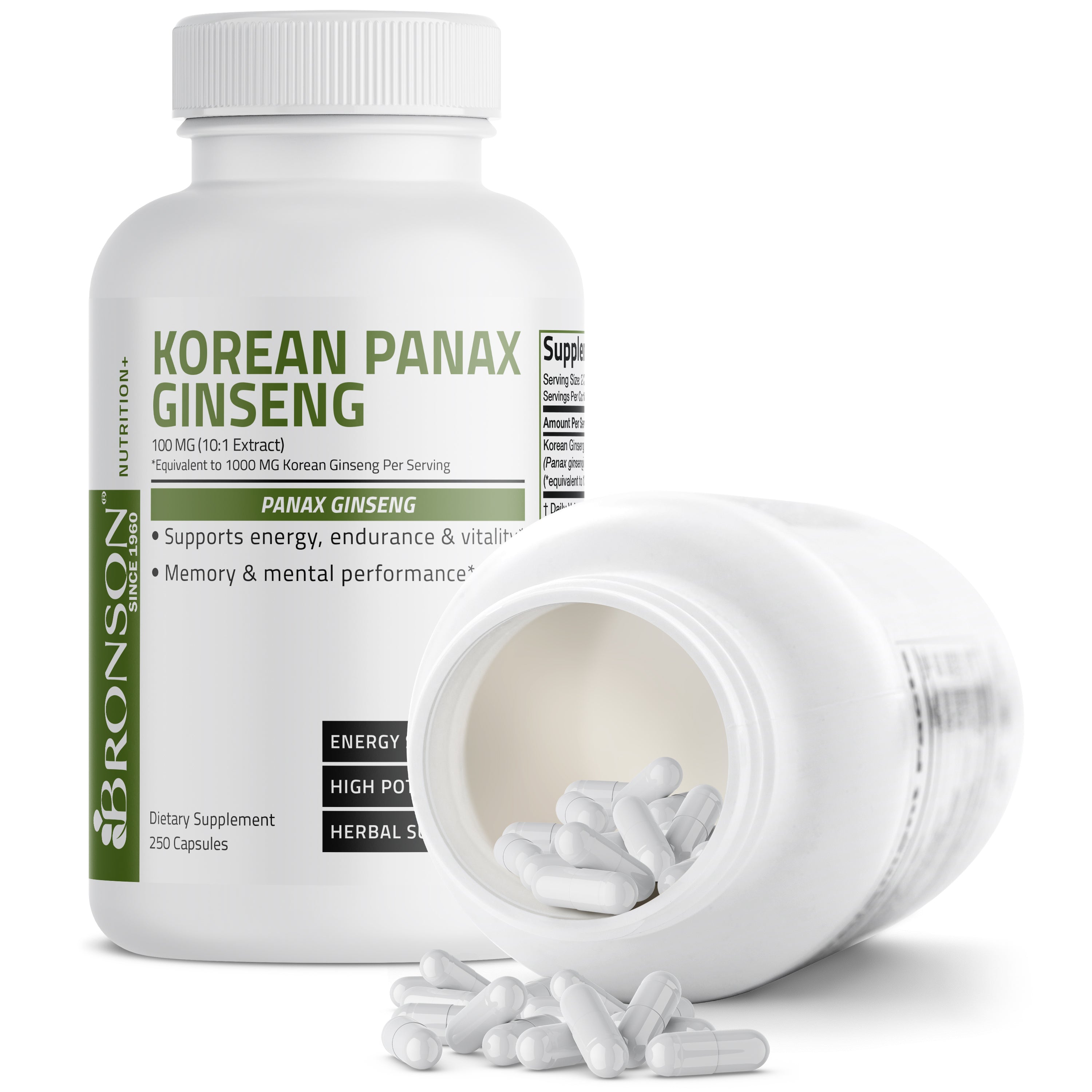 Korean Panax Ginseng - 1,000 mg view 9 of 15