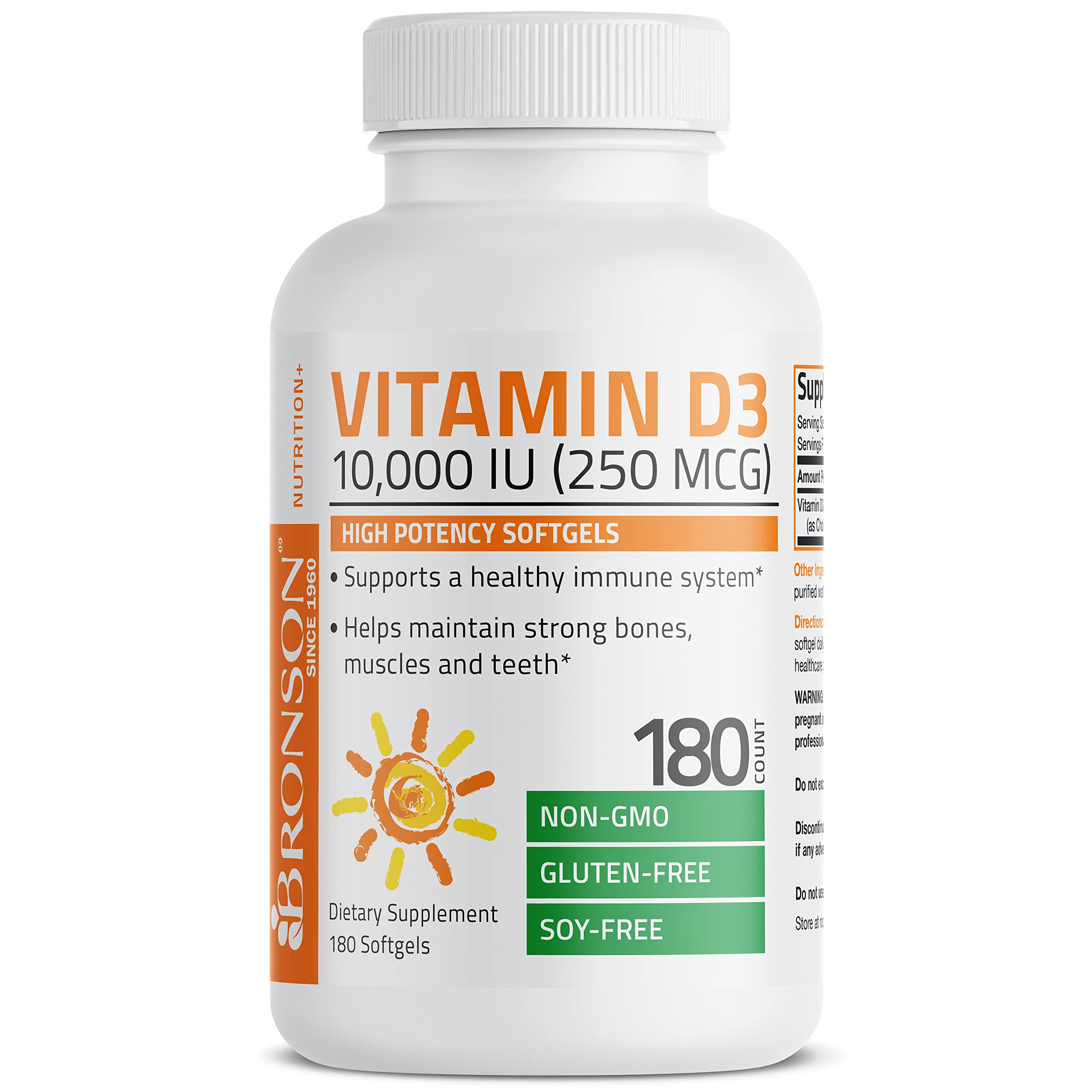 Vitamin D3 - 10,000 IU view 10 of 6