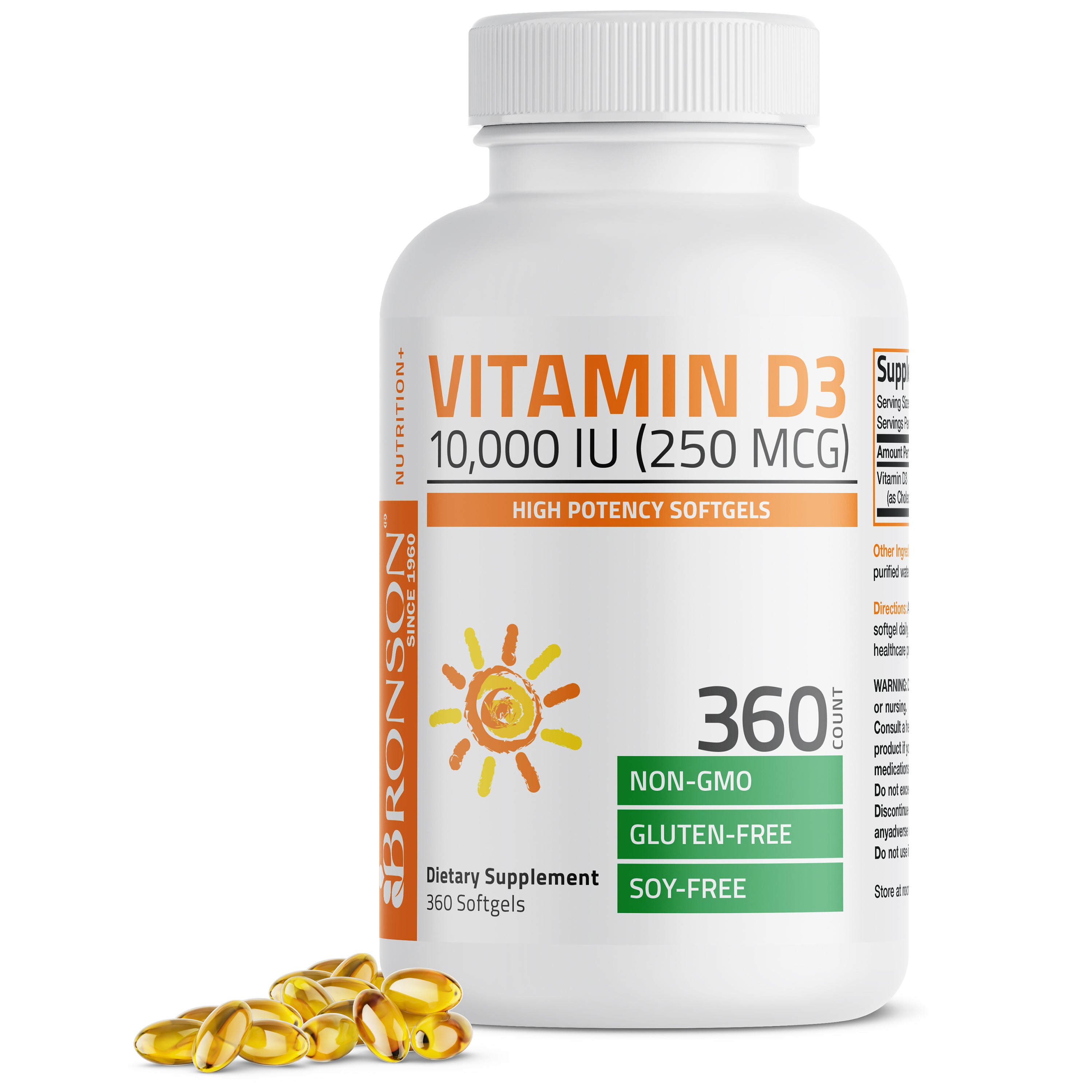 Vitamin D3 - 10,000 IU