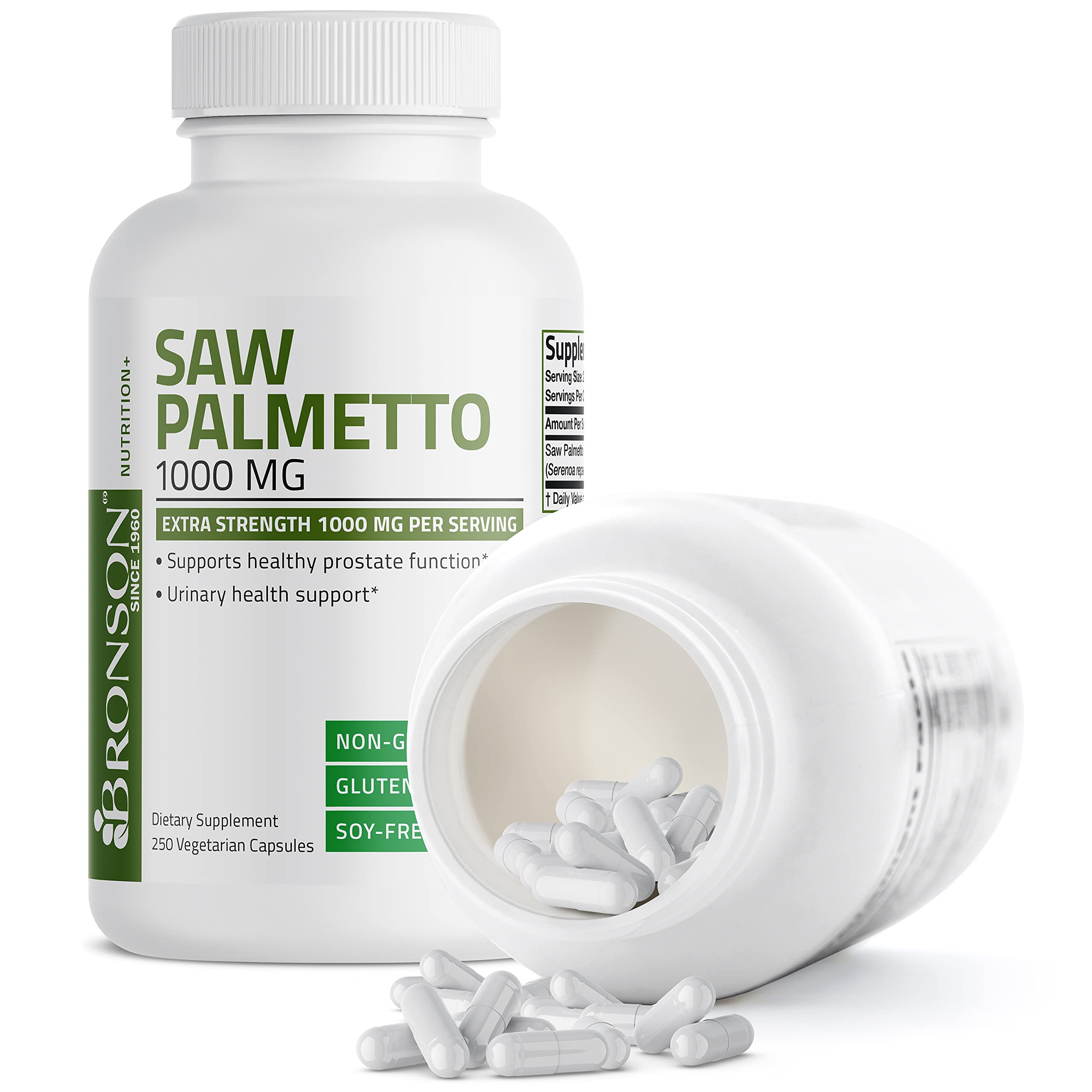 Saw Palmetto Extra Strength 1,000 mg 100 Vegetarian Capsules