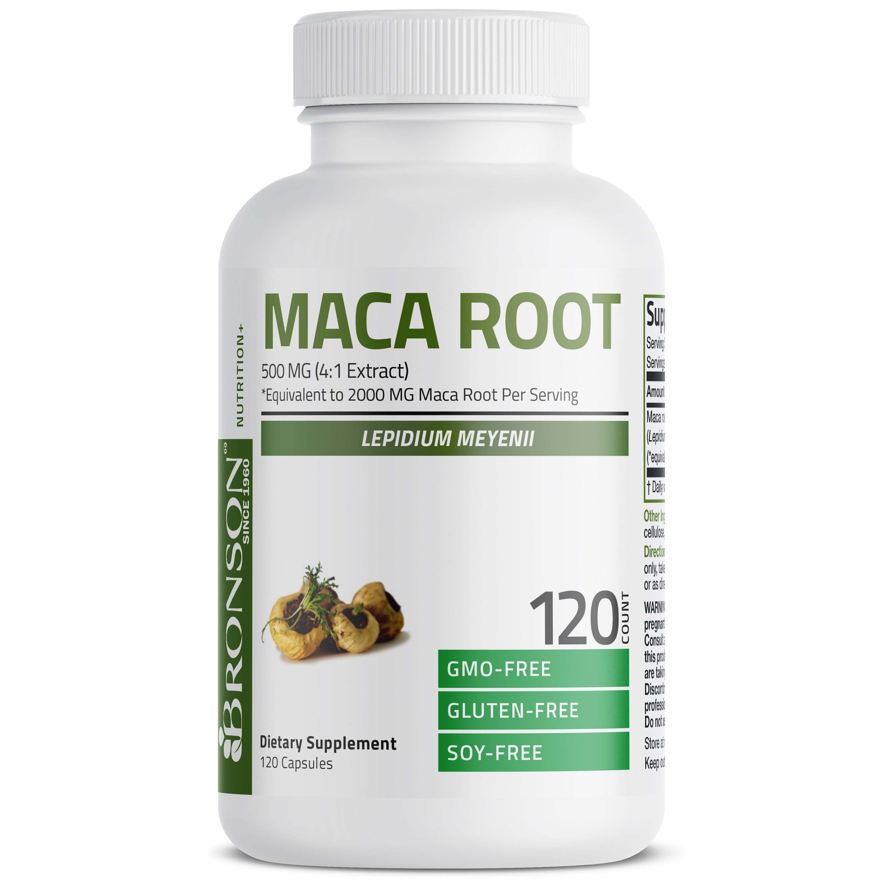 Mega Root Maca Root Extra Strength - 2,000 mg | Herbs & Herbals | Bronson ...