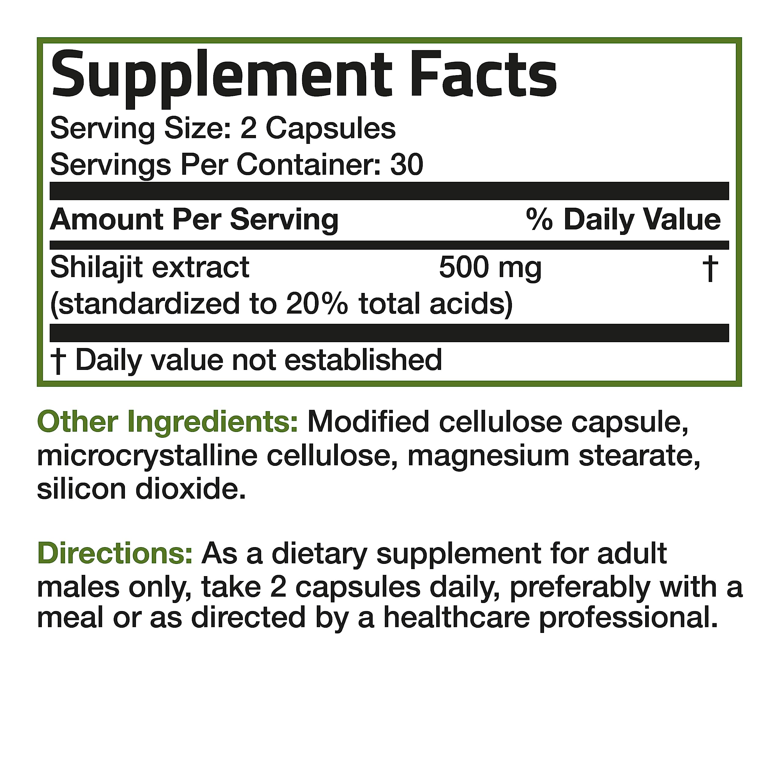 Shilajit Extract - 500 mg view 12 of 6