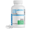 Hyaluronic Acid 200 MG, 200 Vegetarian Capsules view 1 of 6