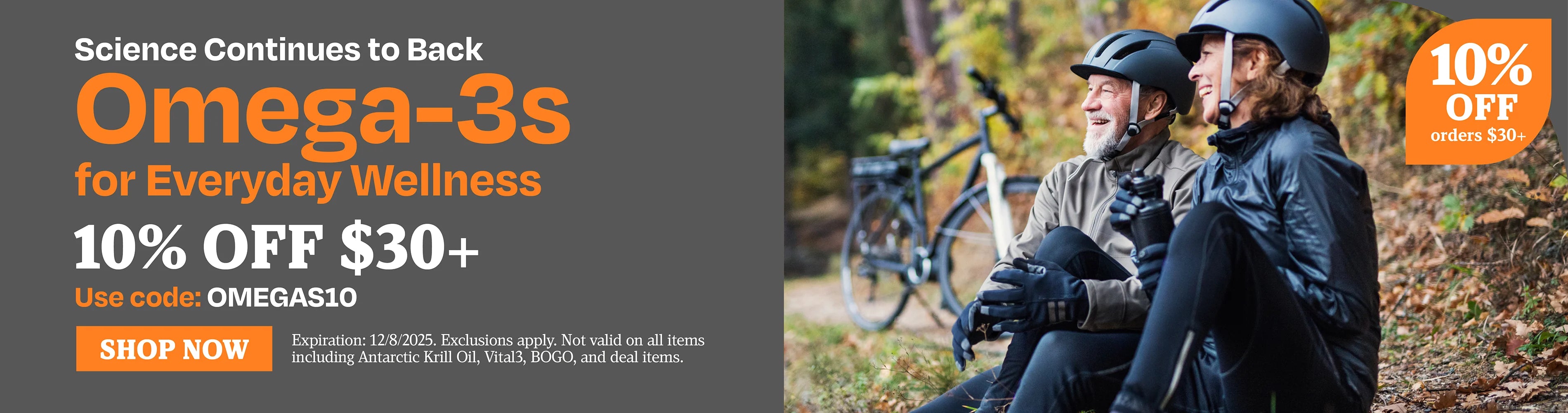 Science continues to back omega-3s. 10% off $30 use code OMEGAS10