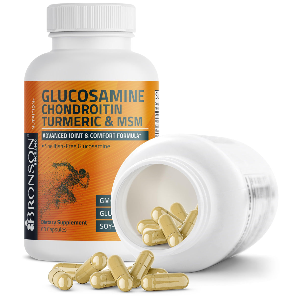 Glucosamine Chondroitin Turmeric & MSM – Bronson Vitamins | Quality ...