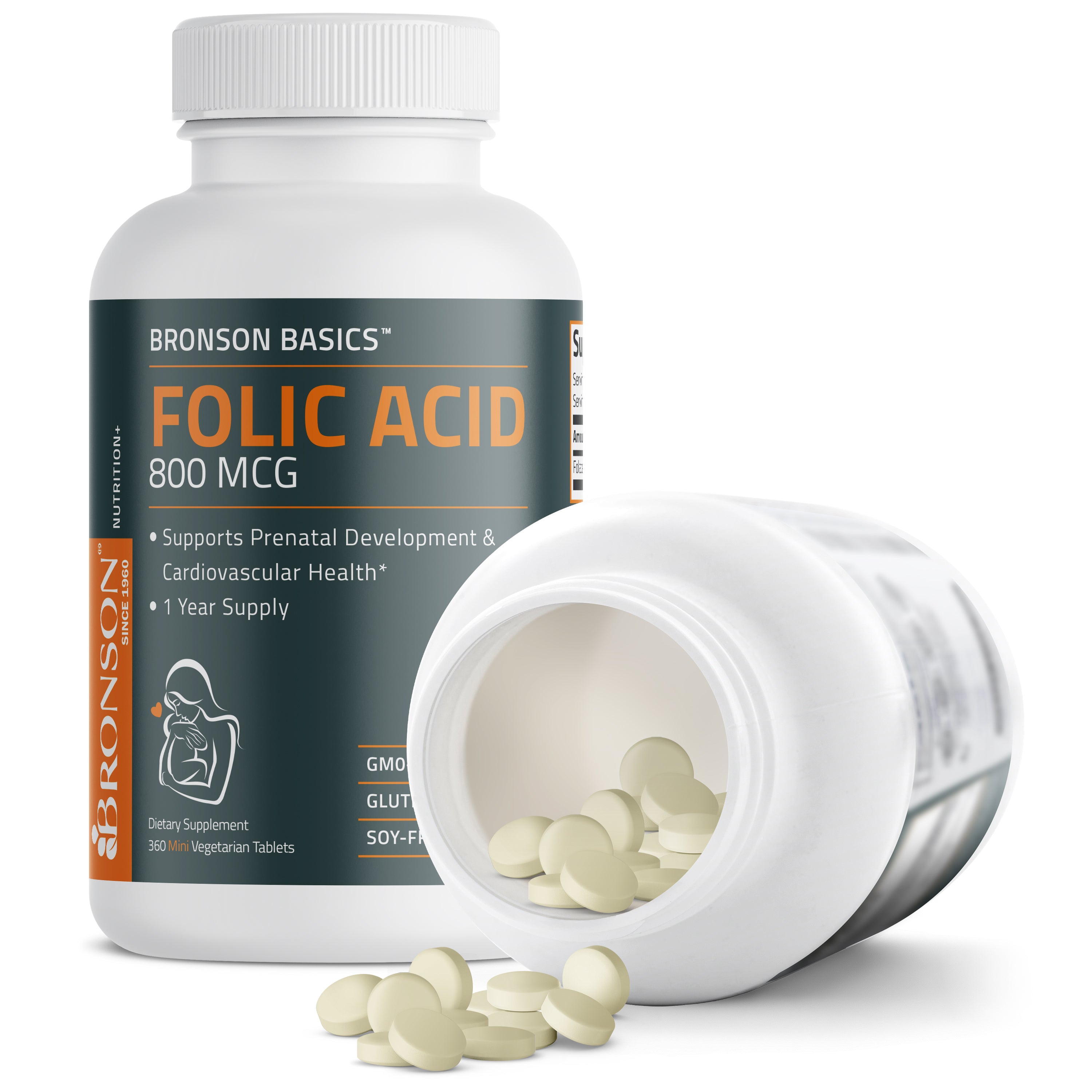Folic Acid 800 MCG, 360 Tablets view 4 of 6