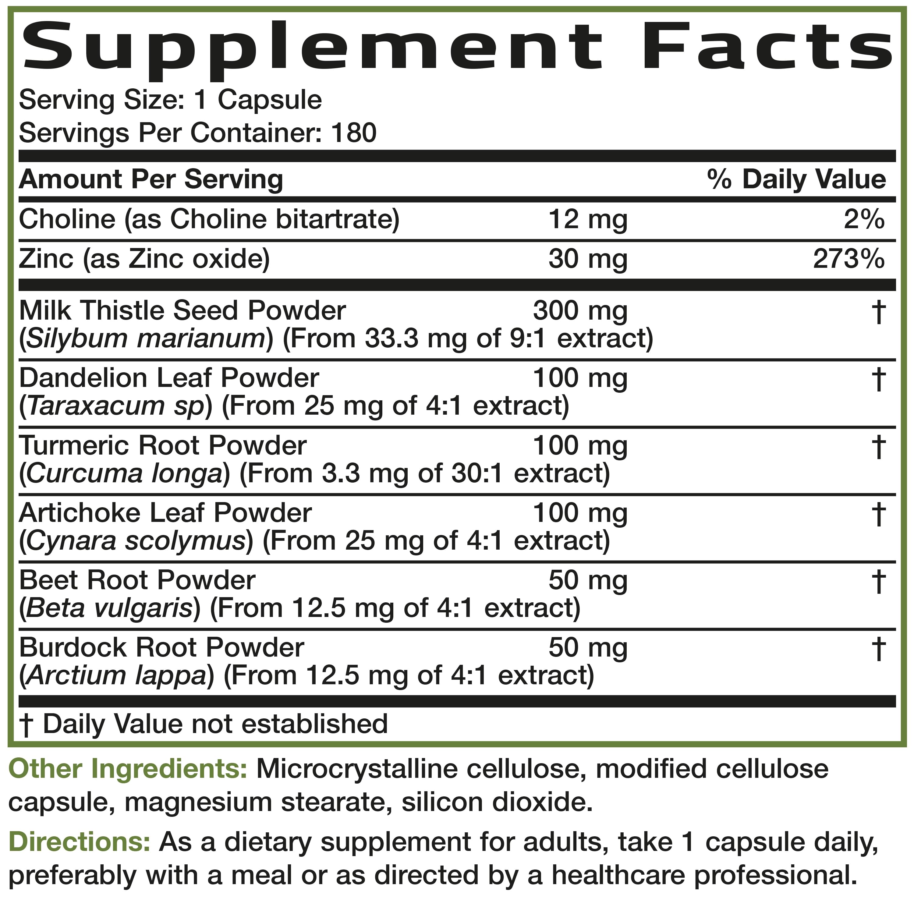 Liver Detox Advanced Detox & Cleansing Formula