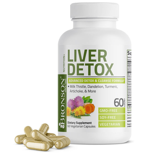 Liver Detox Advanced Detox & Cleansing Formula | bronsonlabs