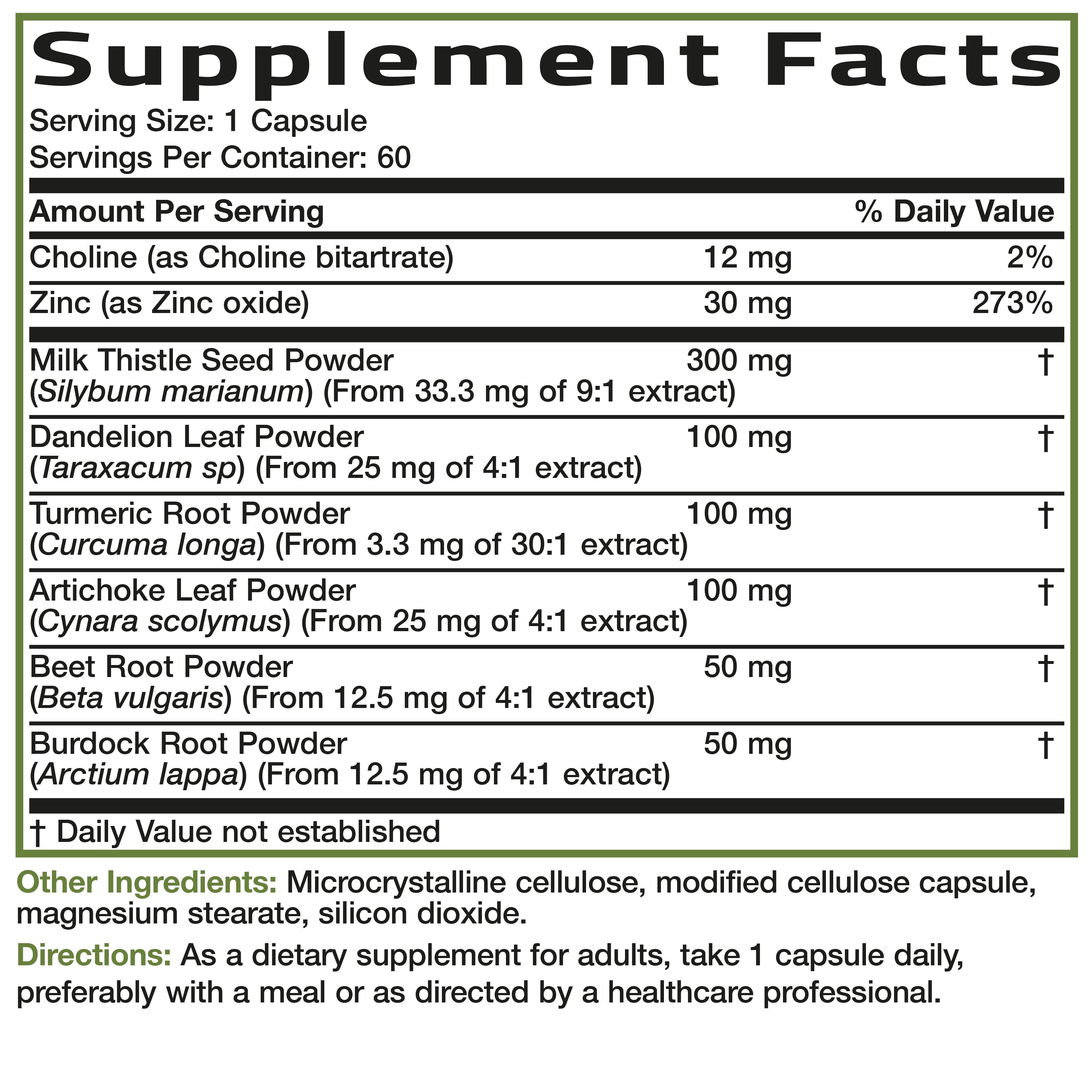 Liver Detox Advanced Detox & Cleansing Formula