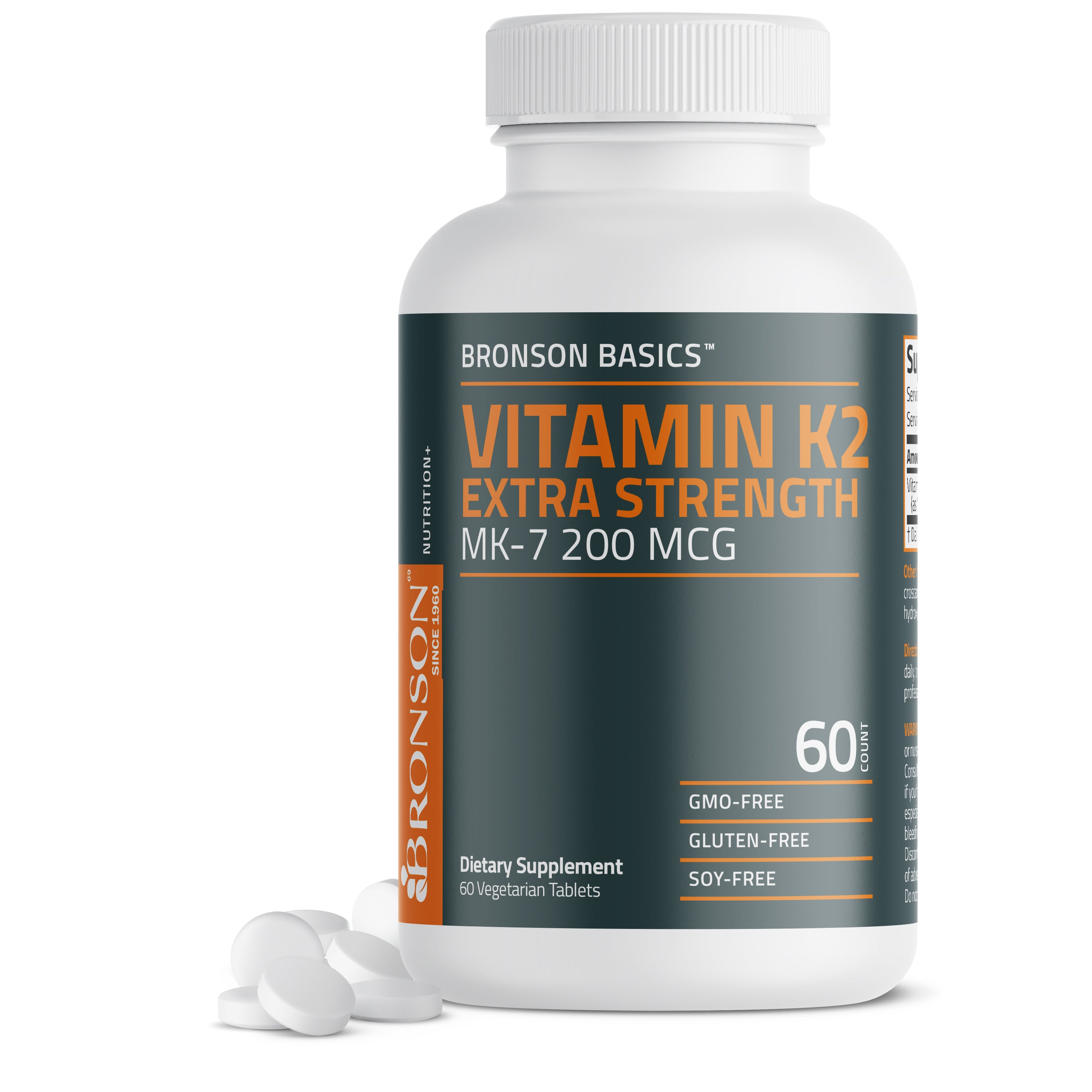 Vitamin K2 Extra Strength MK-7 200 MCG