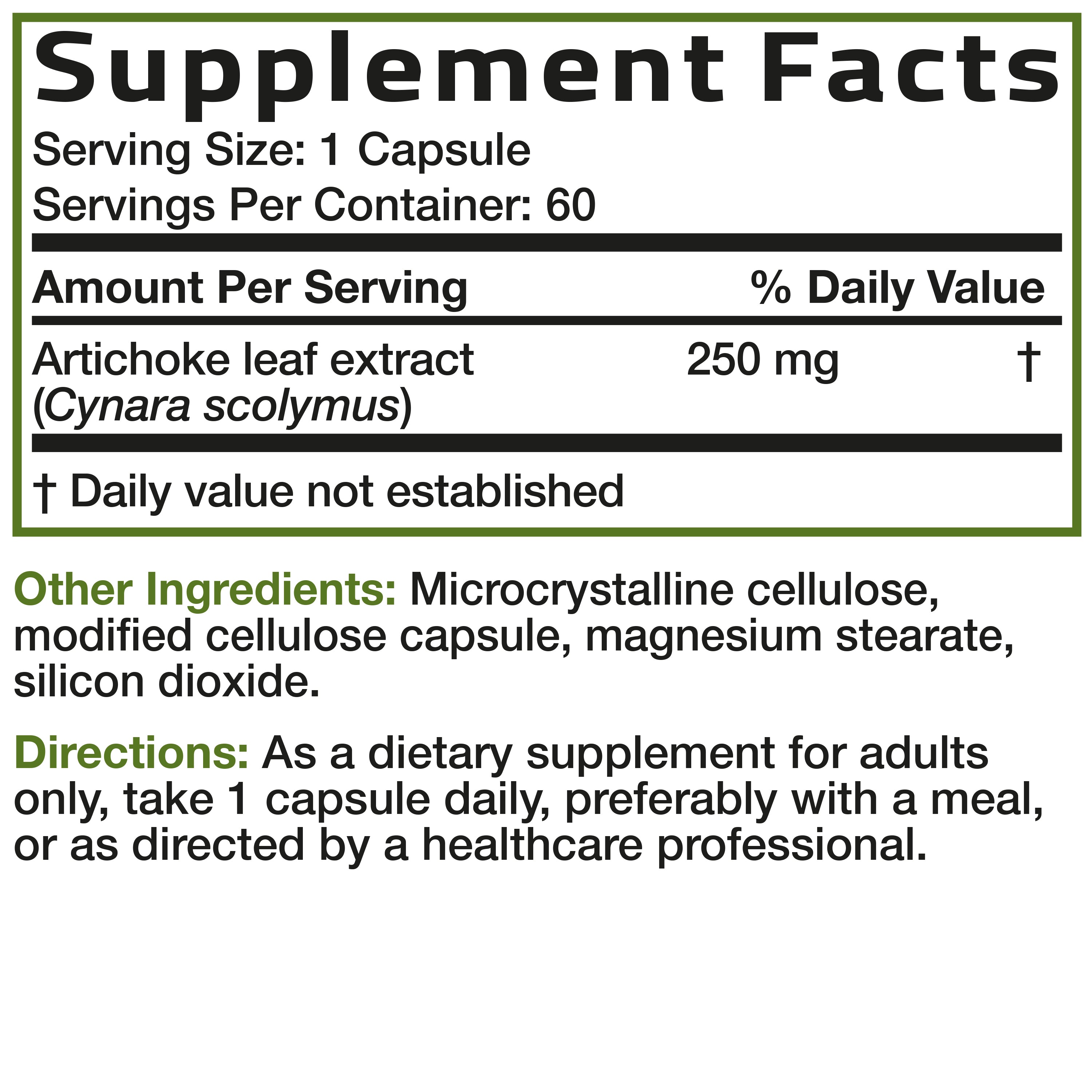 Artichoke Leaf Extra Strength