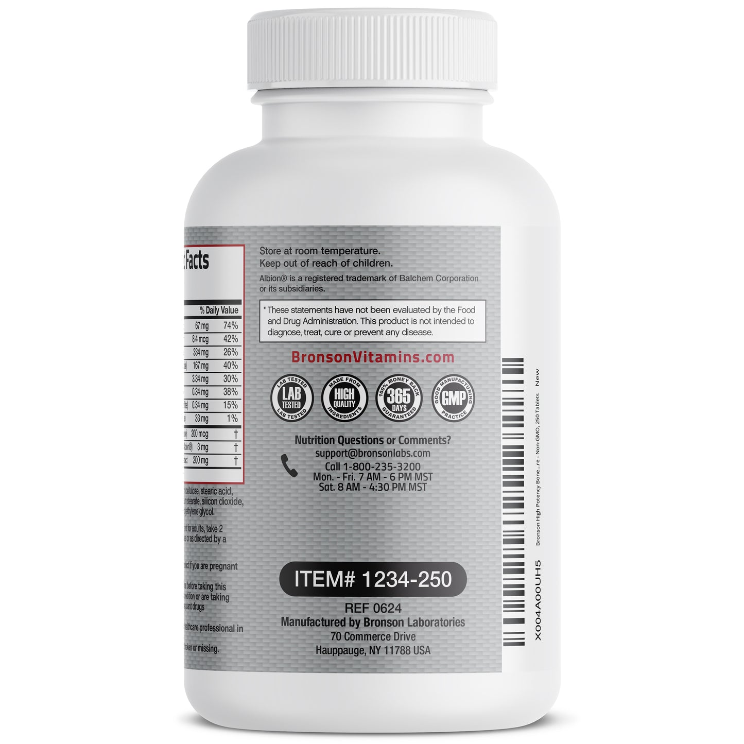 Bone Health & Strength Complex Formula – bronsonlabs