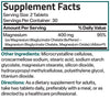 Magnesium Glycinate Extra Strength view 6 of 6