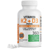 Vitamin K2 (MK7) 45mcg with Vitamin D3 1000 IU thumbnail 1