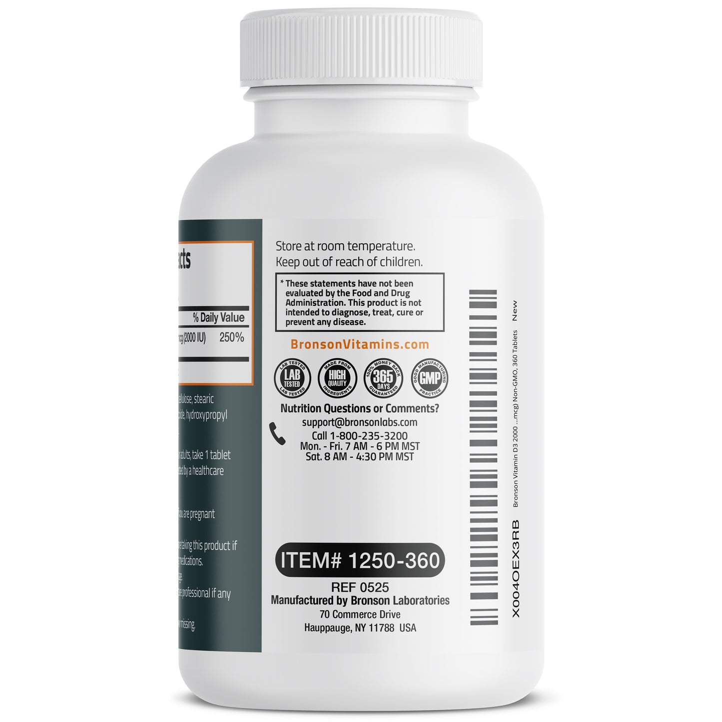 Vitamin D3 2,000 IU