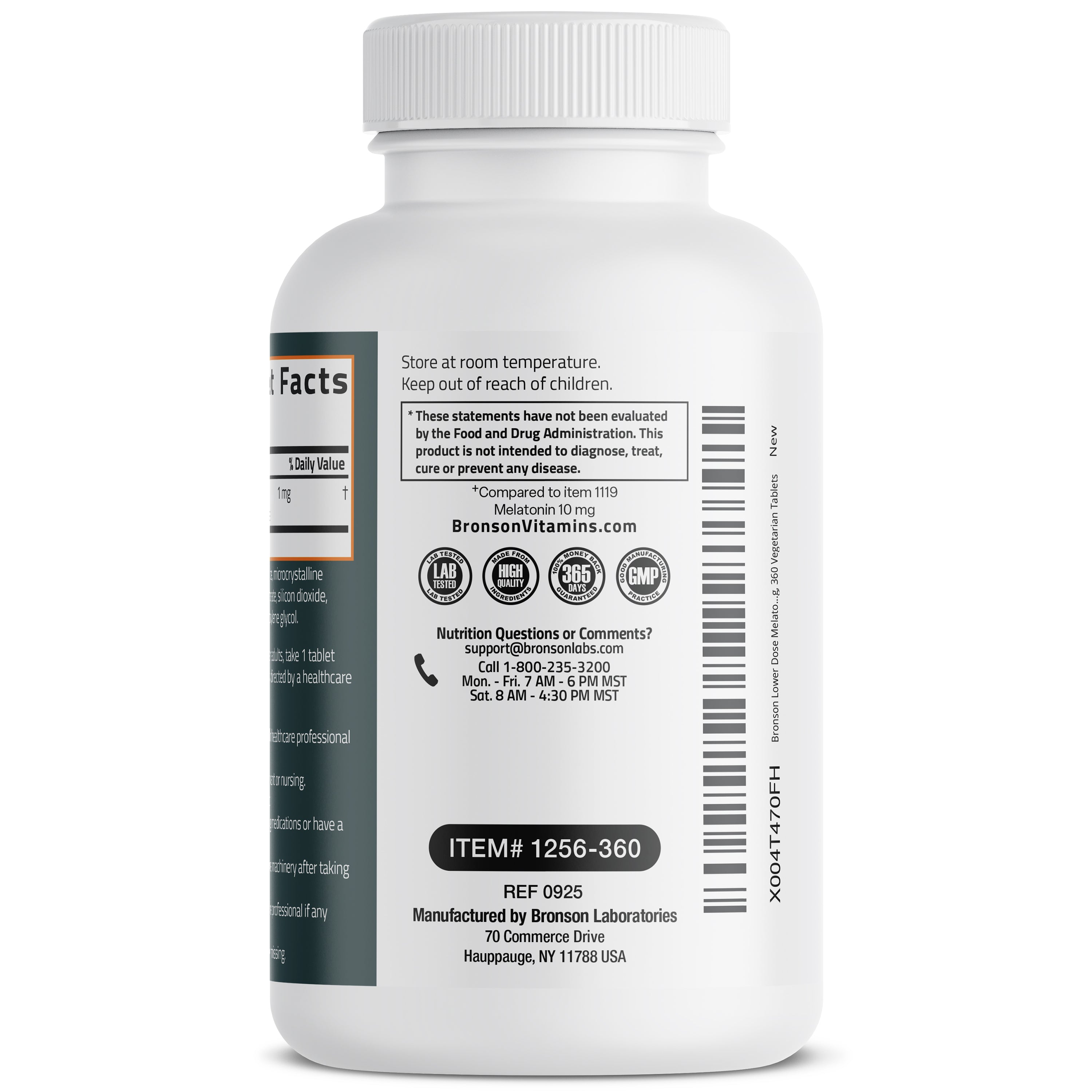 Lower Dose Melatonin 1mg, 360 Tablets