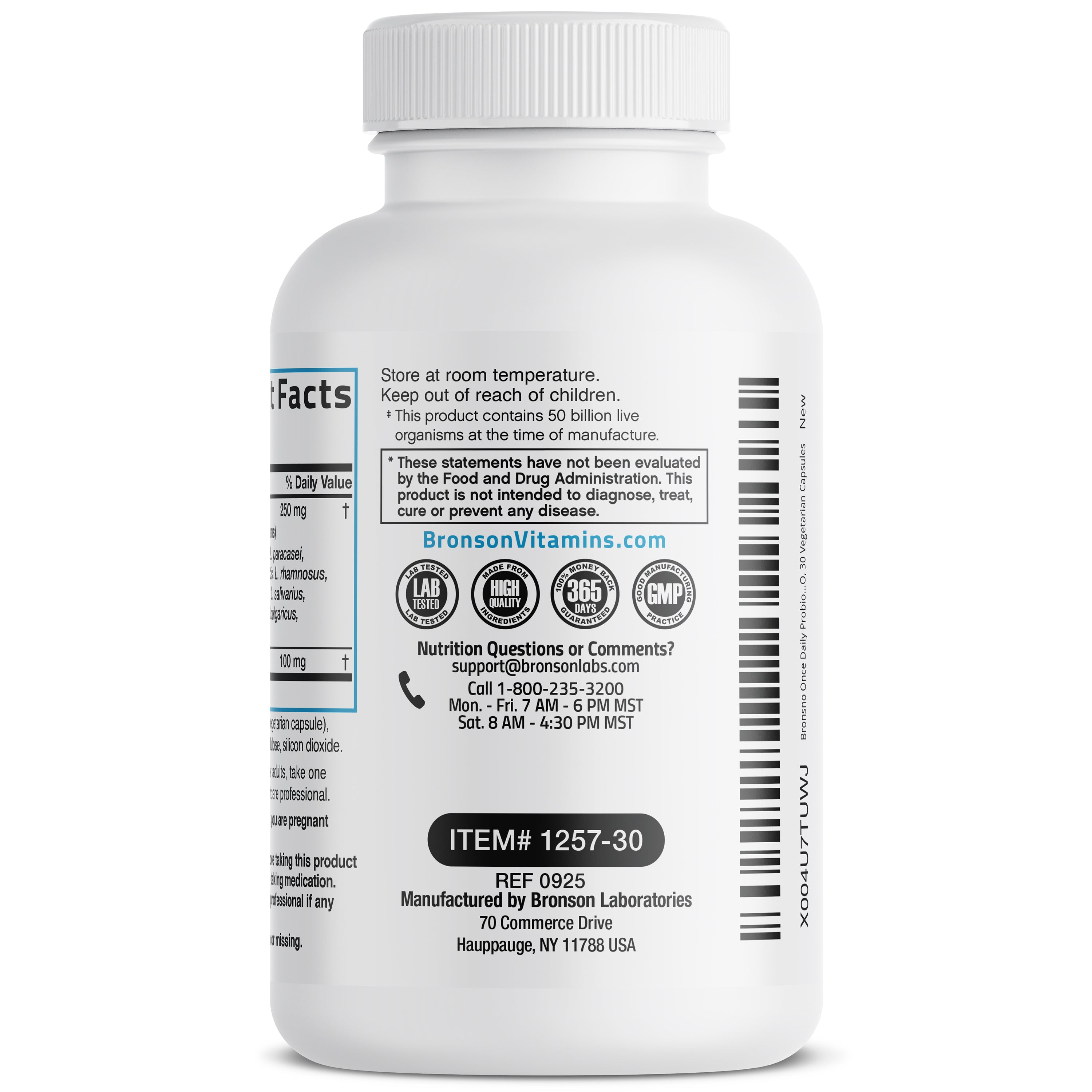 Once Daily Probiotic 50 Billion CFU Plus Prebiotic