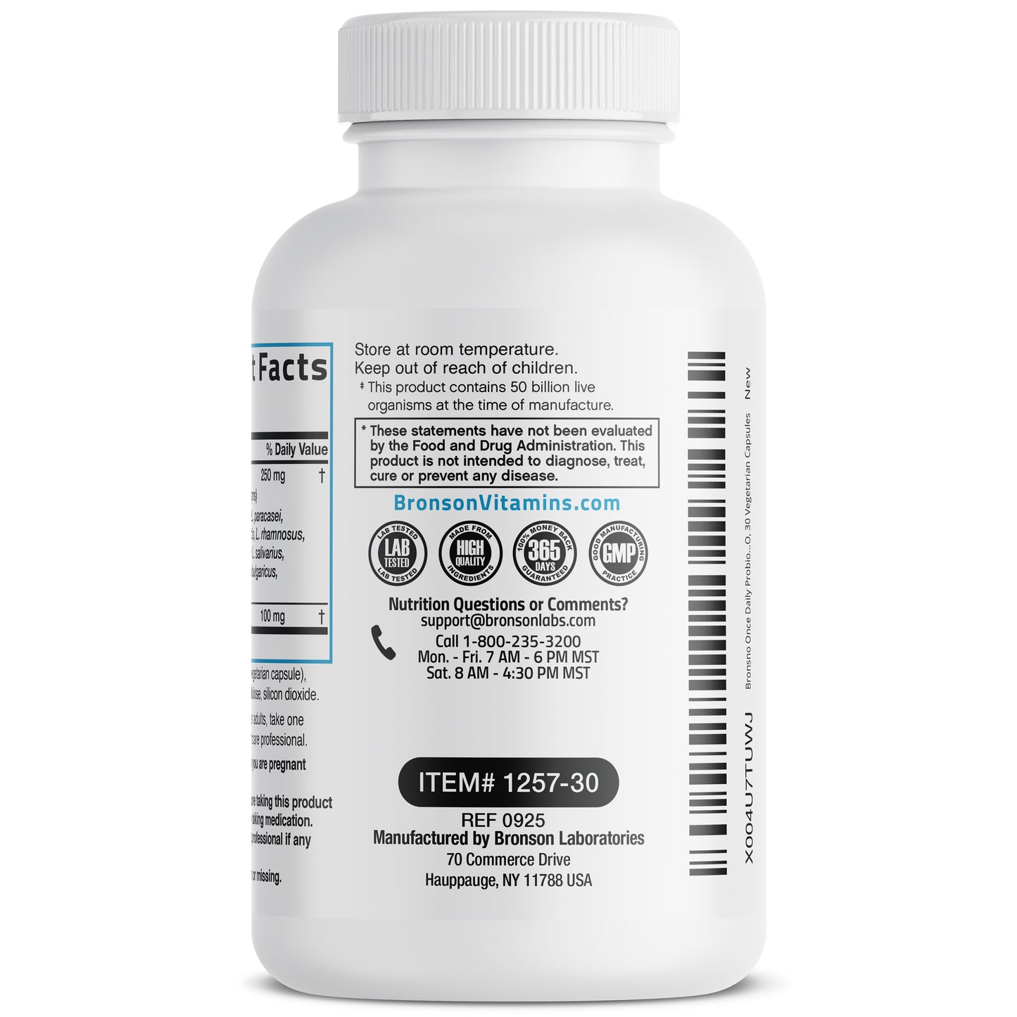 Once Daily Probiotic 50 Billion CFU Plus Prebiotic
