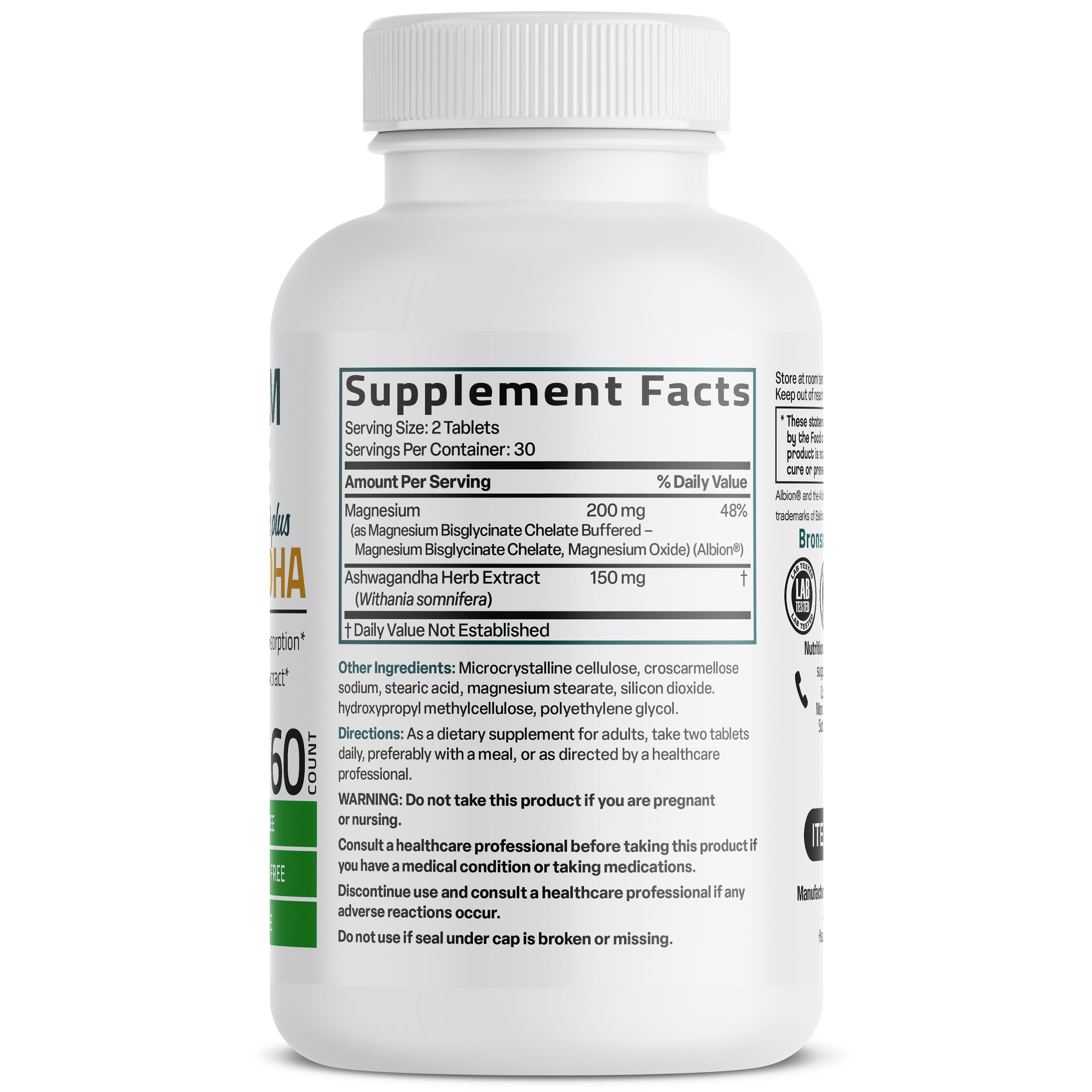 Magnesium Glycinate + Ashwagandha